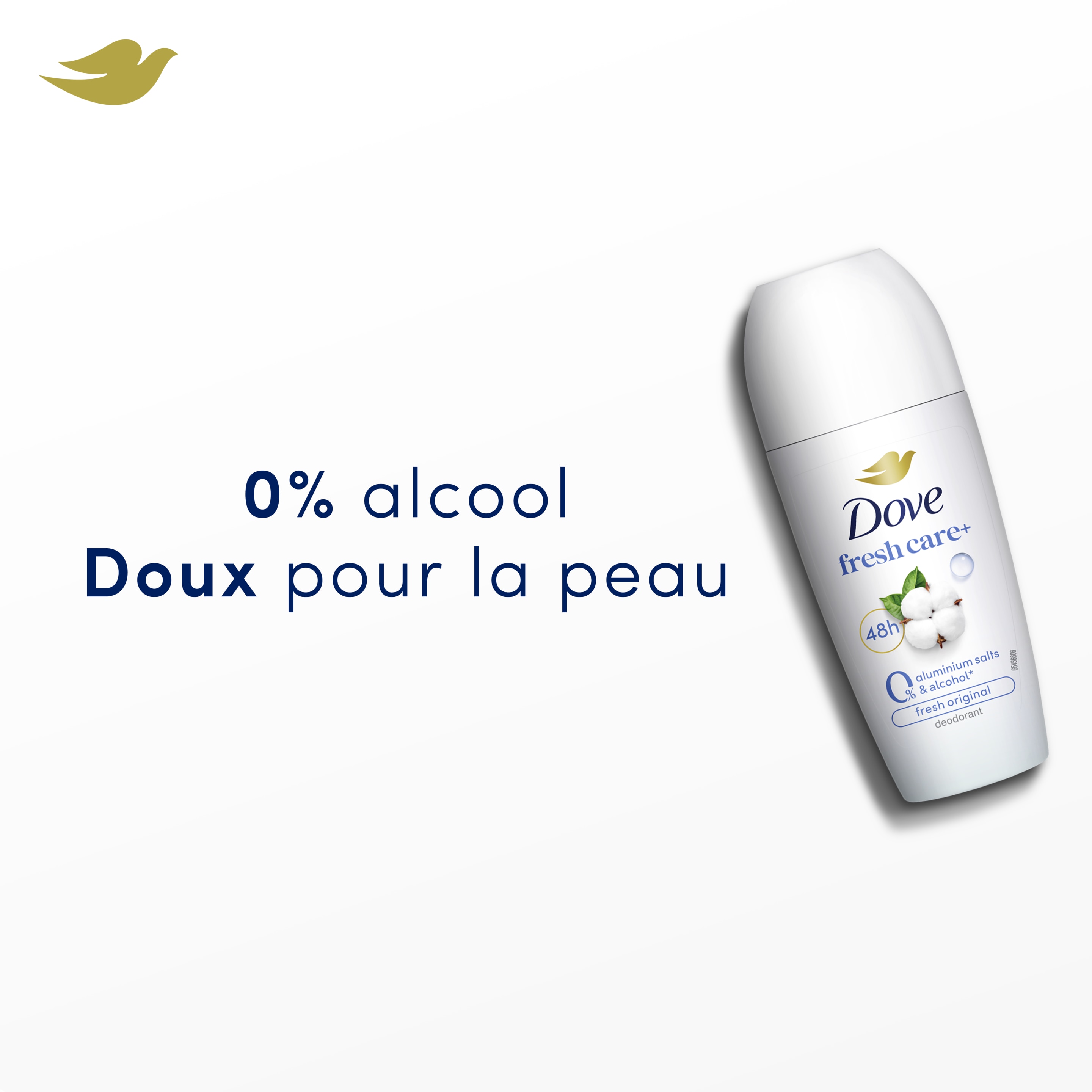 Dove 0% Fresh Care + Original bille 50ml