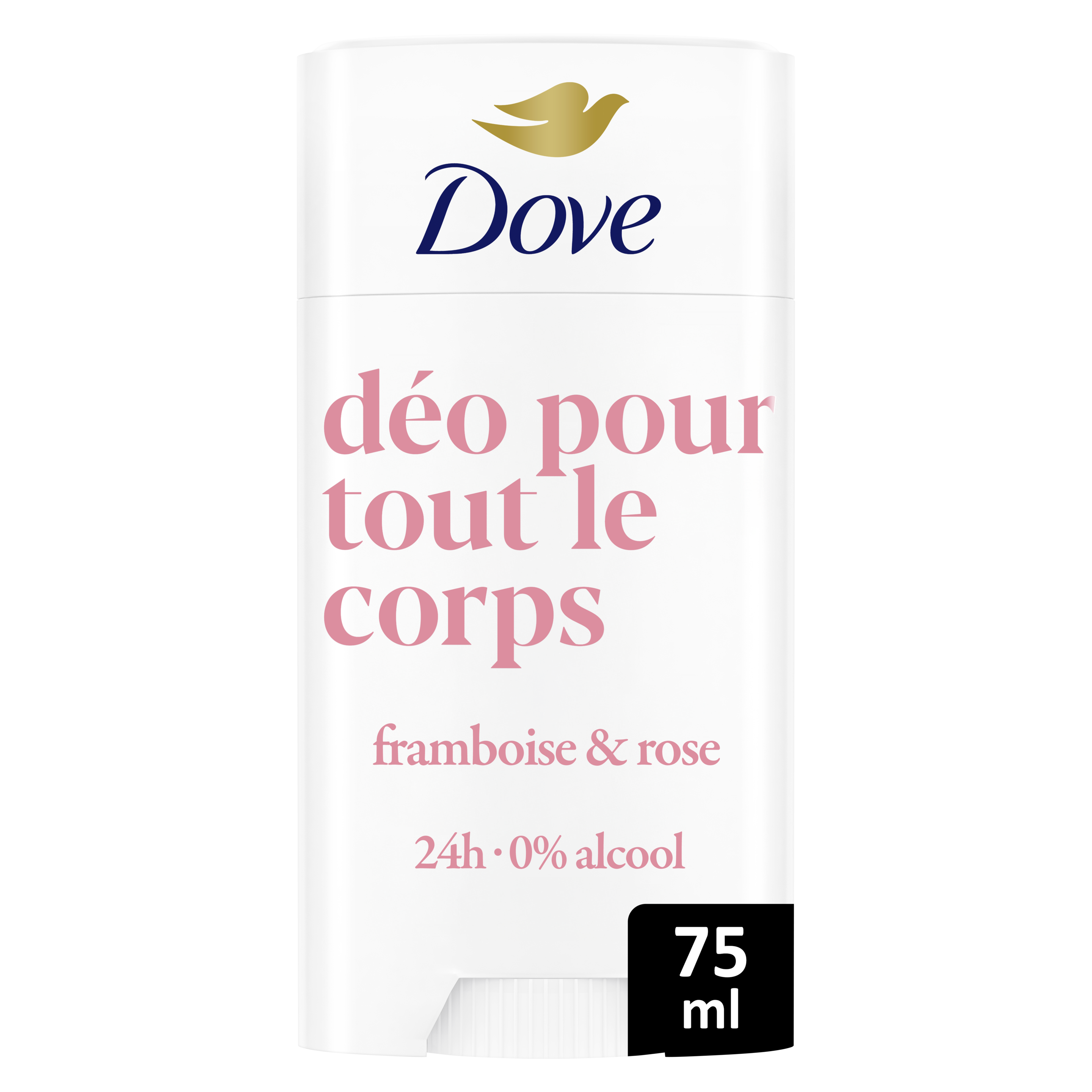 Déodorant pour tout le corps  Framboise & Rose stick 75ml