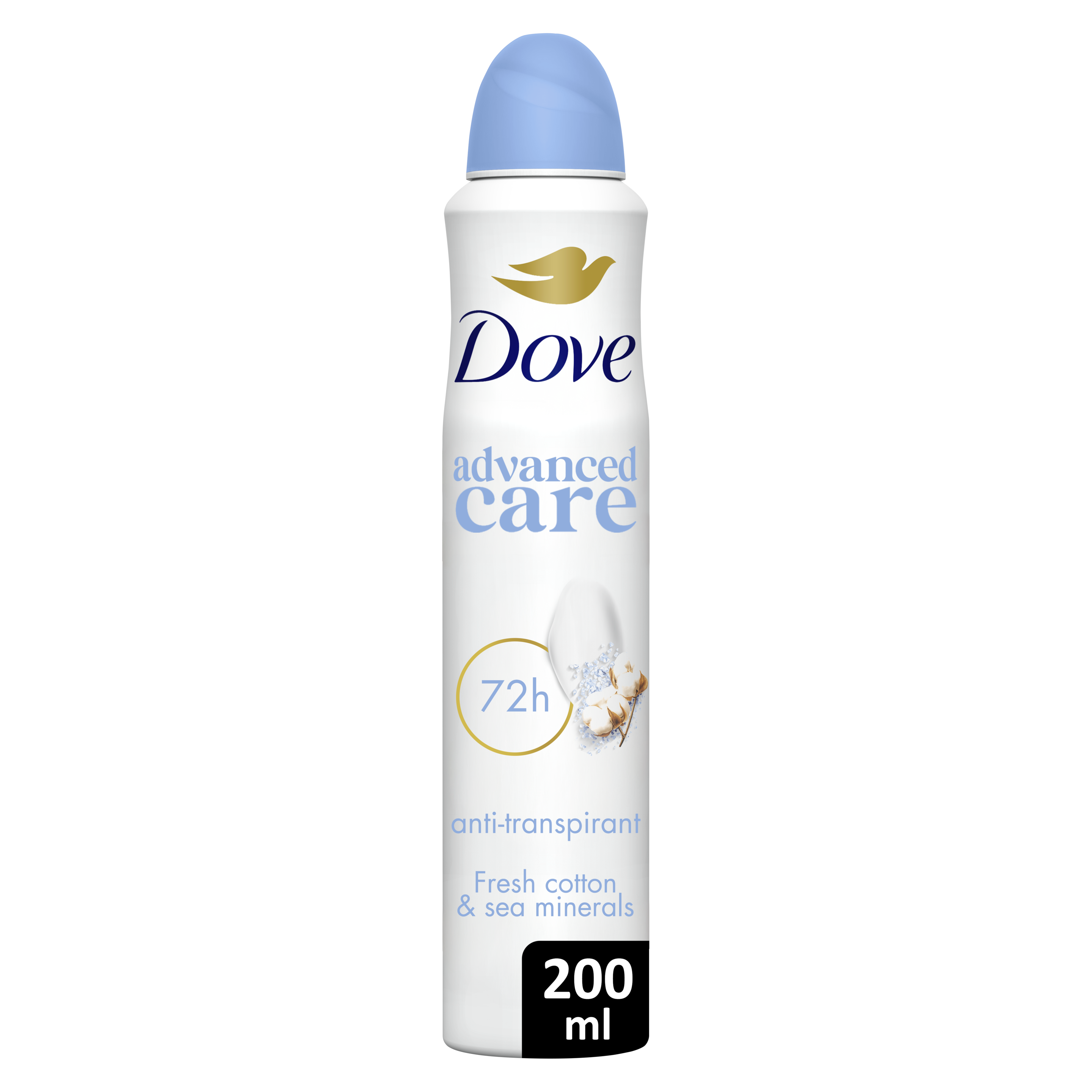 Anti-transpirant Apaise & Aide à Réparer Fresh cotton & sea minerals Spray 200ml