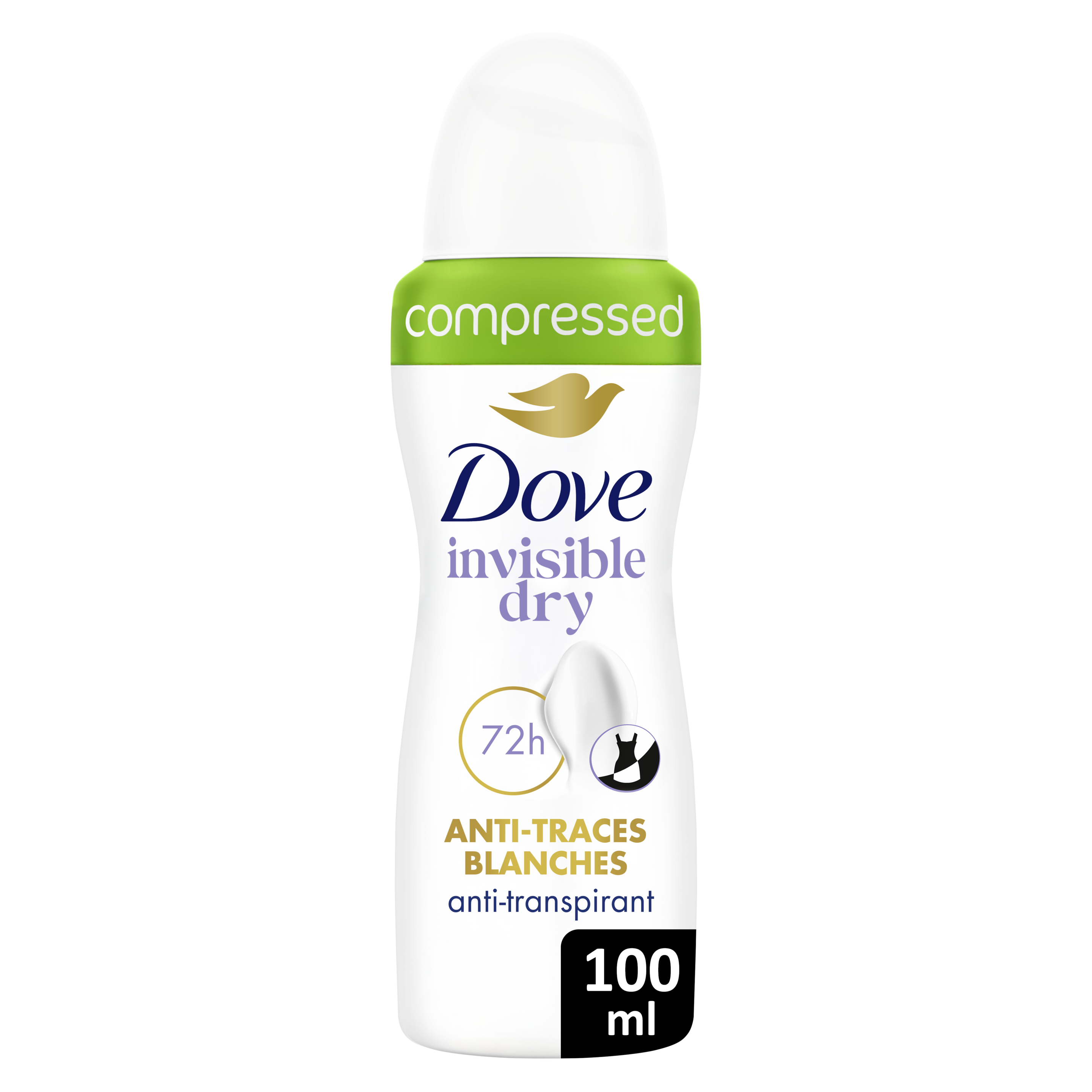 Apaise & Aide à Réparer Anti-Transpirant Invisible Dry Spray 100ml
