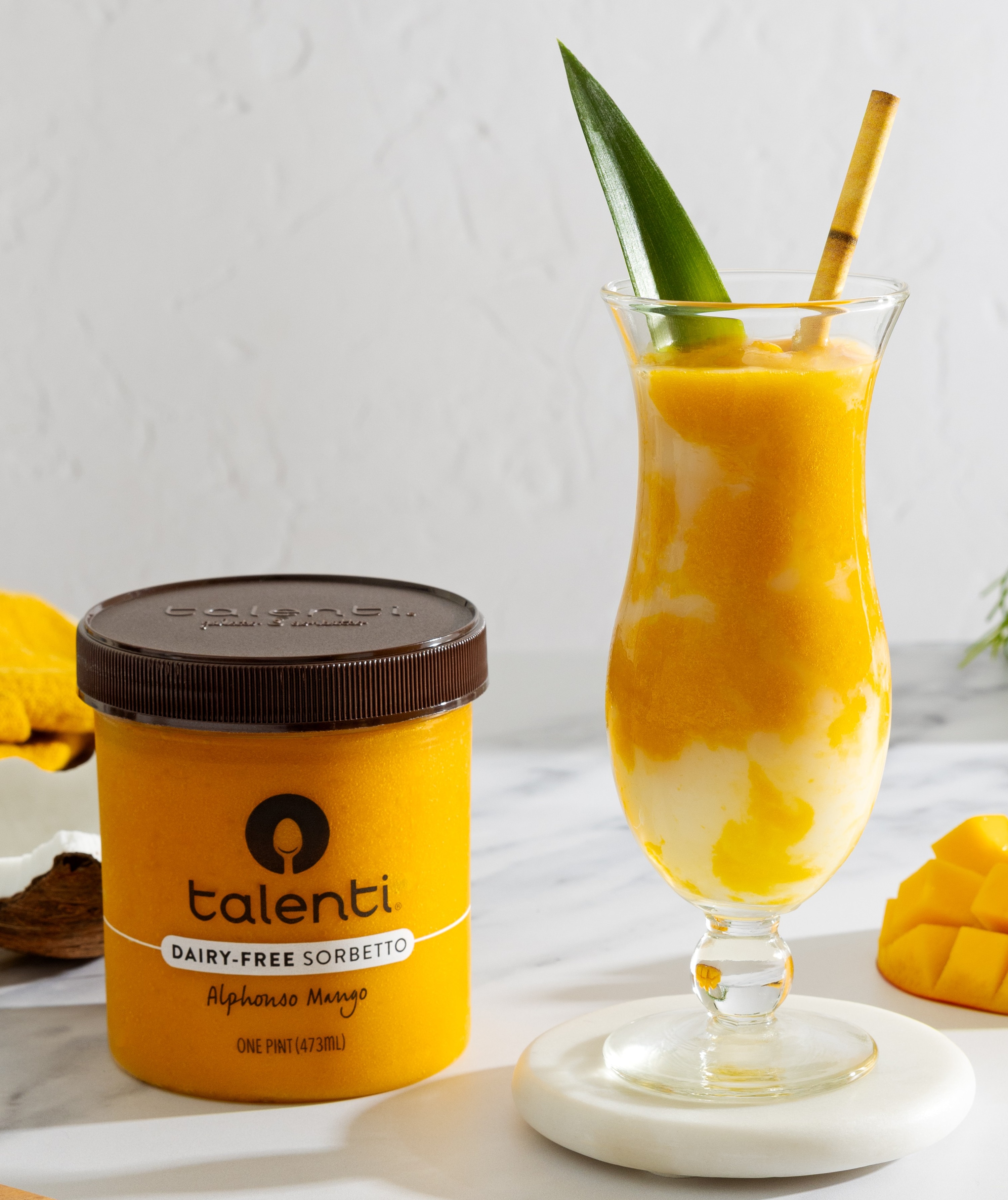 Coconut Rum Sorbetto Colada