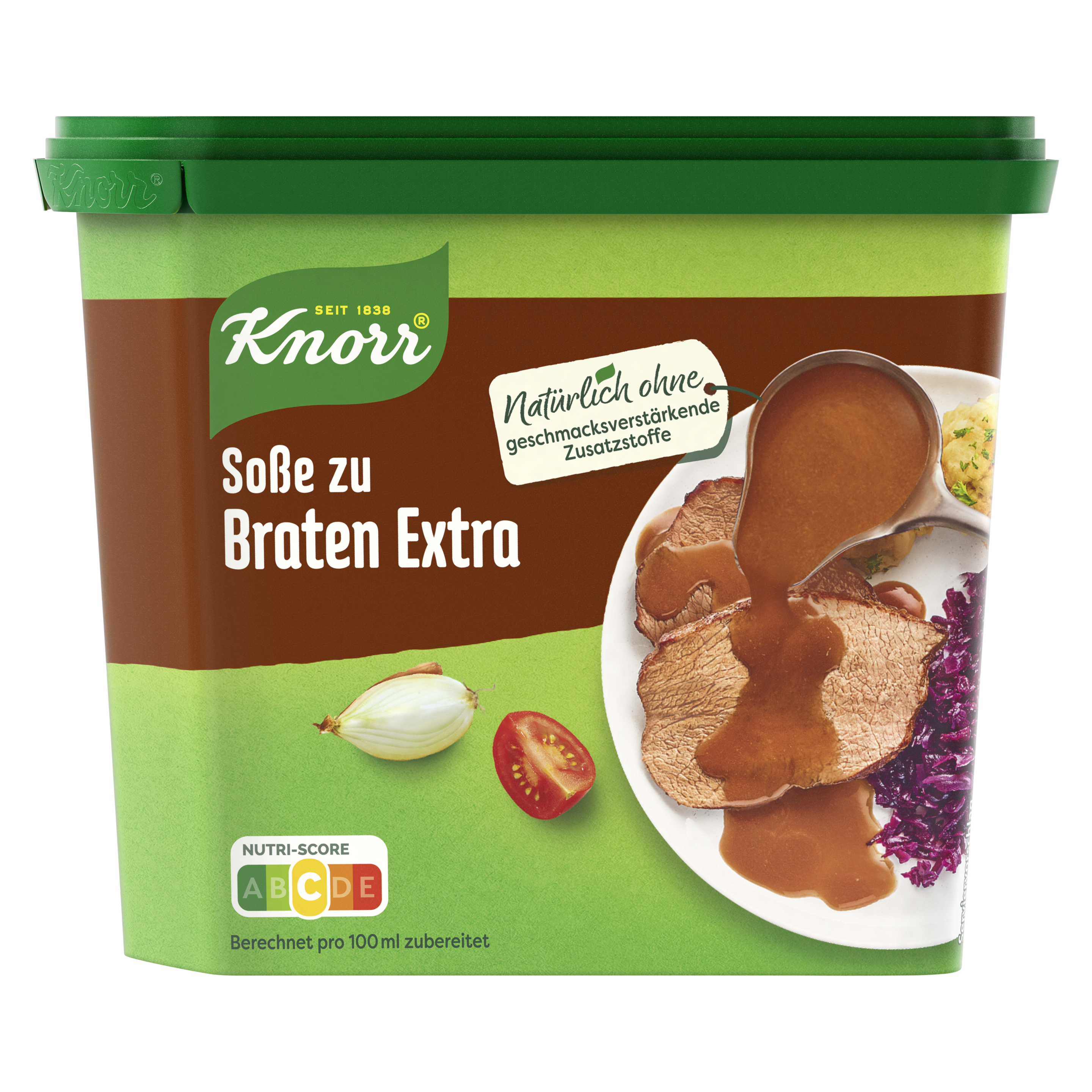 Knorr Soße zu Braten Extra Dose ergibt 2,5 l