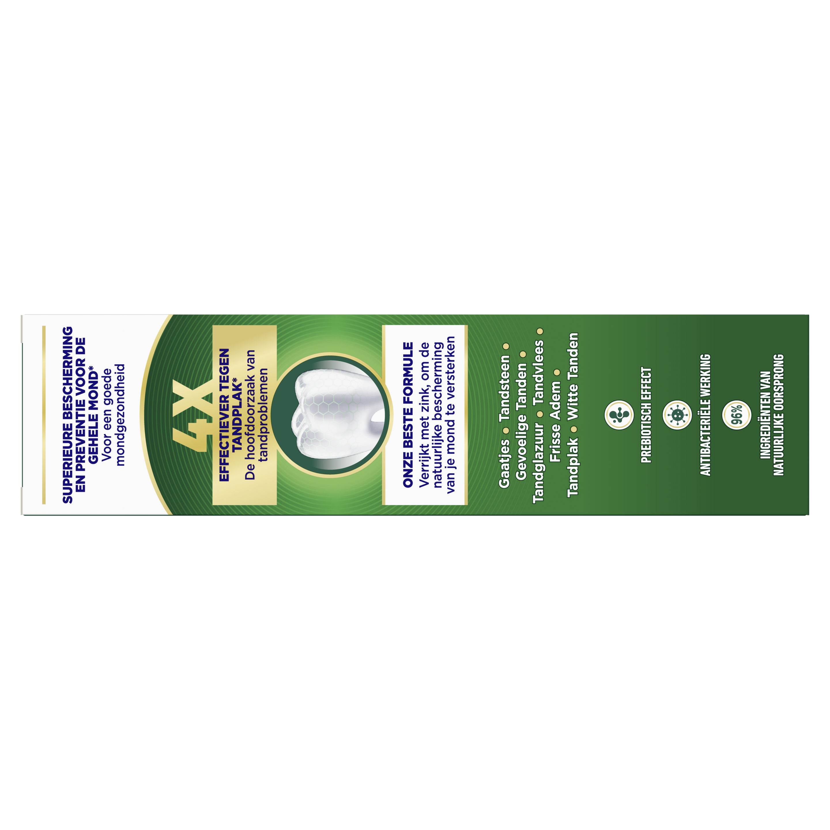 Prodent Frisse Adem Expert 75 ml - Achterkant folding box