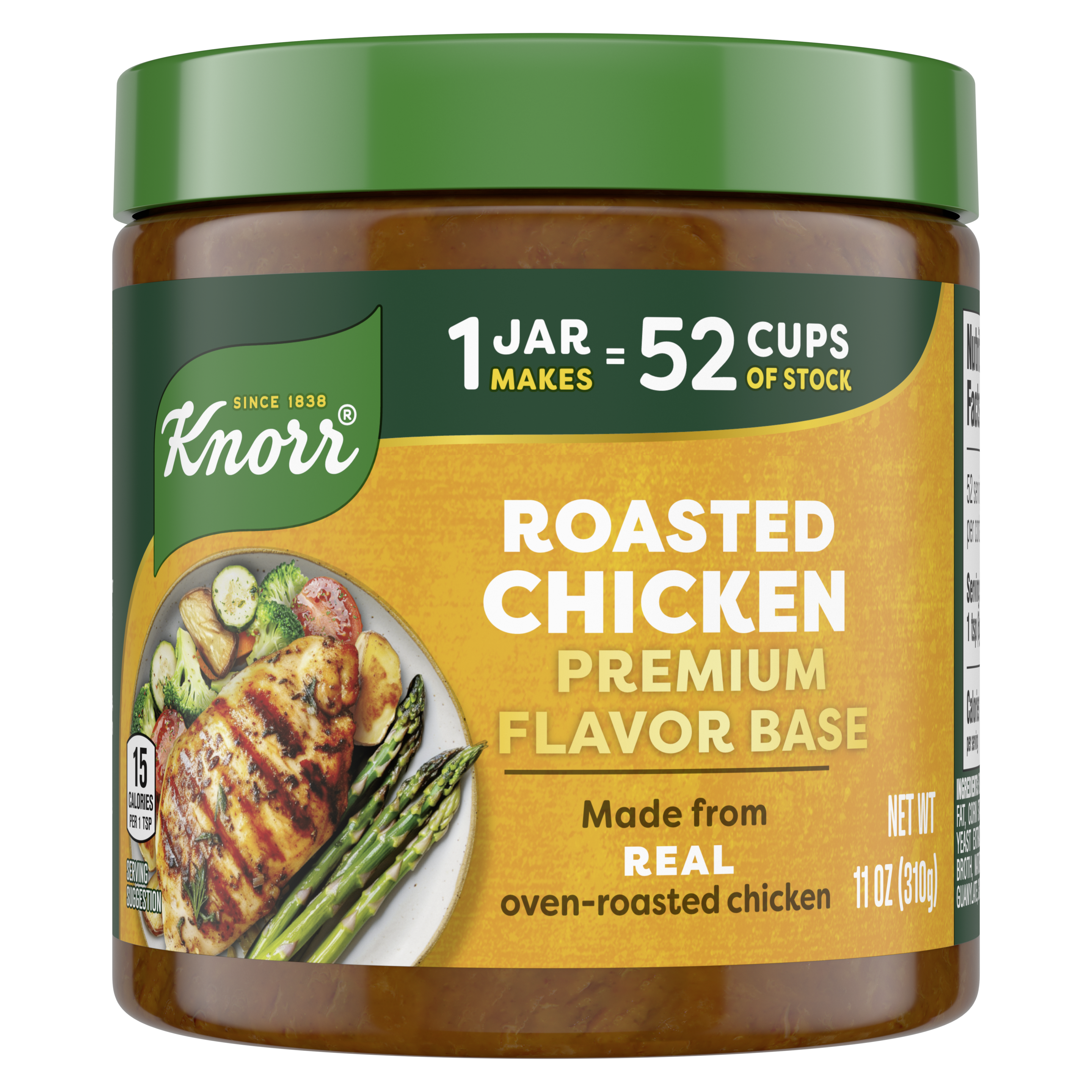 Roasted Chicken Premium Flavor Base Front of Pack packshot