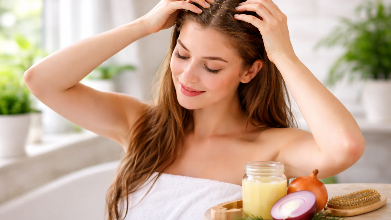 5. Boosts Scalp Circulation