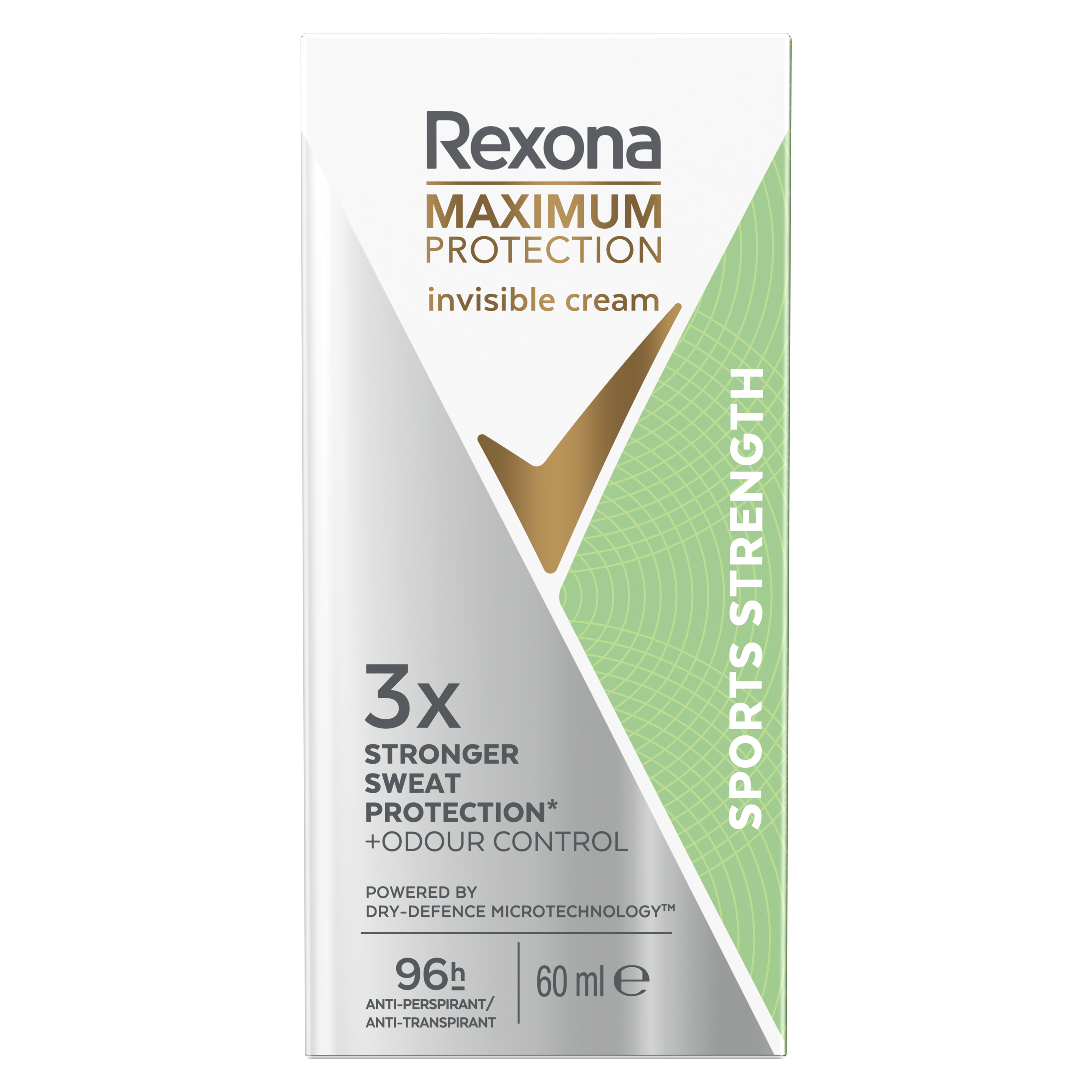 Rexona Sport Strength Maximum Protection Stick Anti-transpirant voor vrouwen 60ml