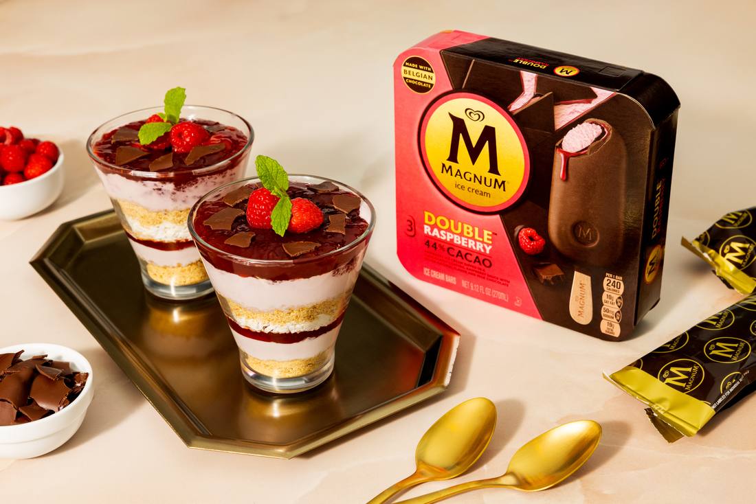 Double-Raspberry Chocolate Cup