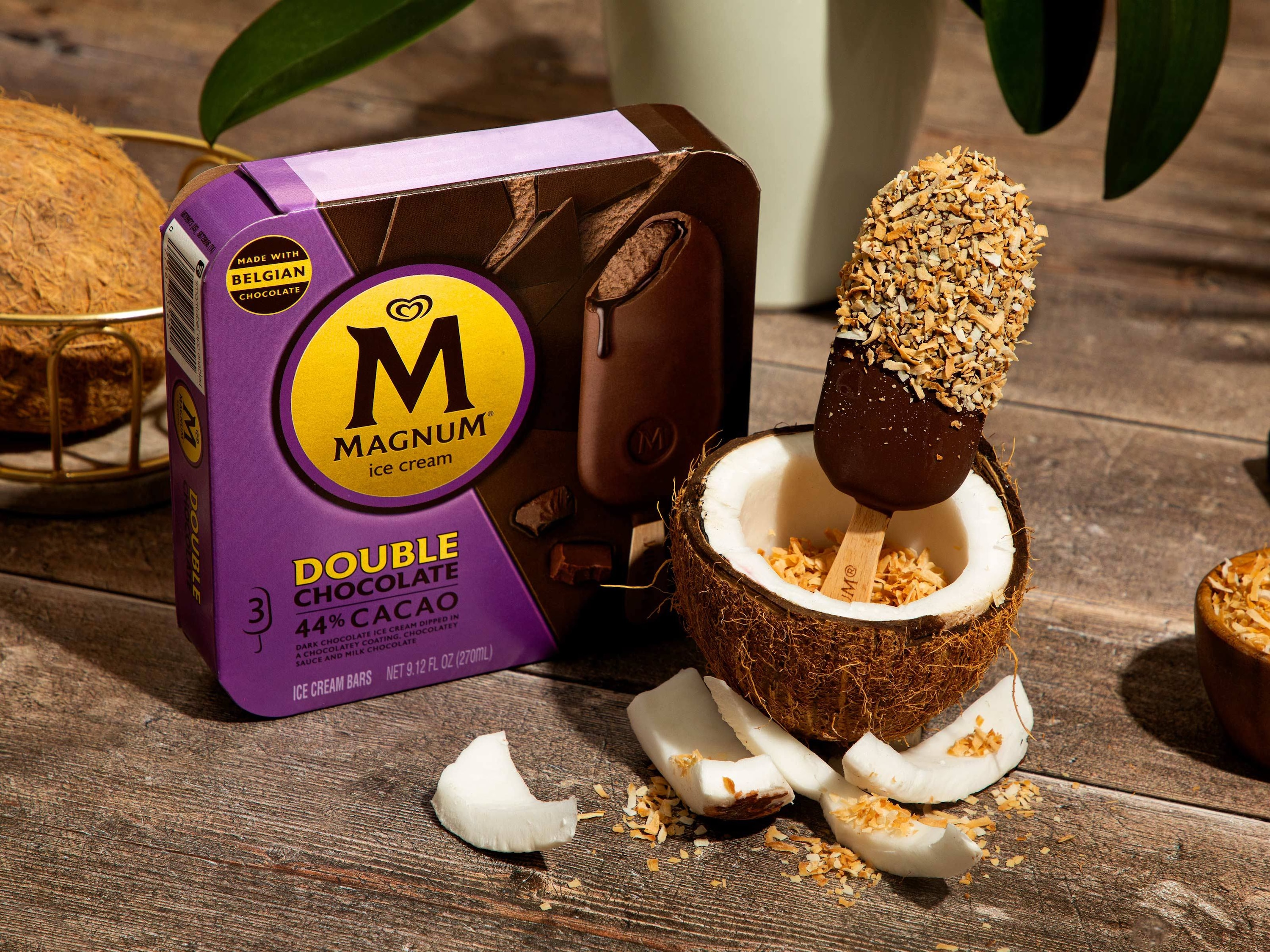 CHOCOLATE TOASTED COCONUT BARS