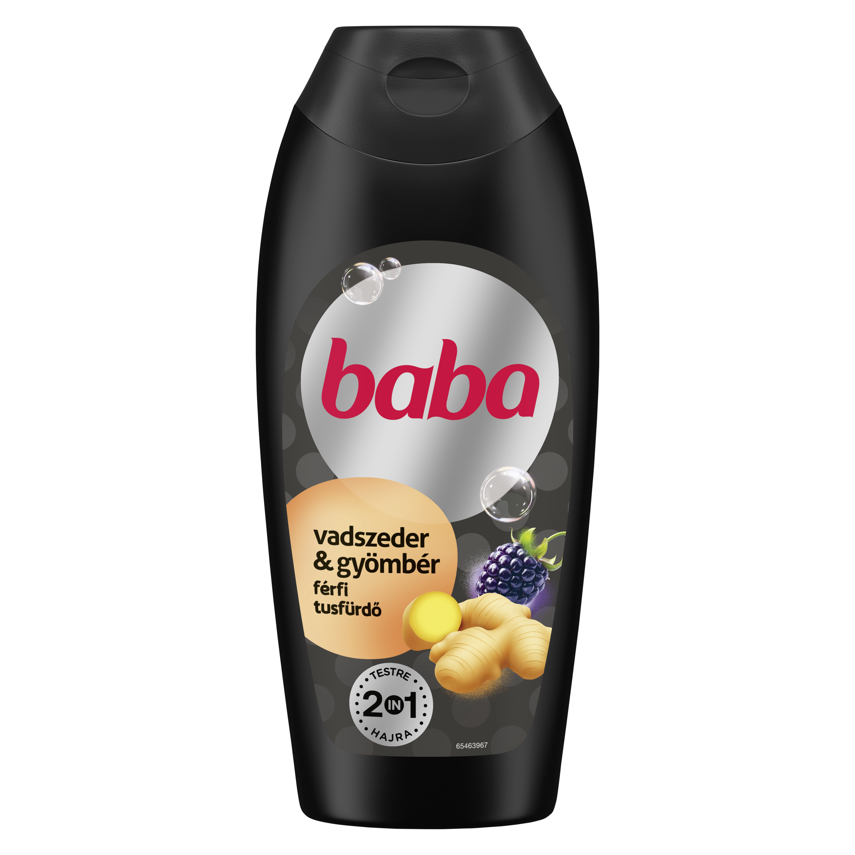 Baba tusfürdő 2in1 vadszederrel és gyömbérrel 400ml