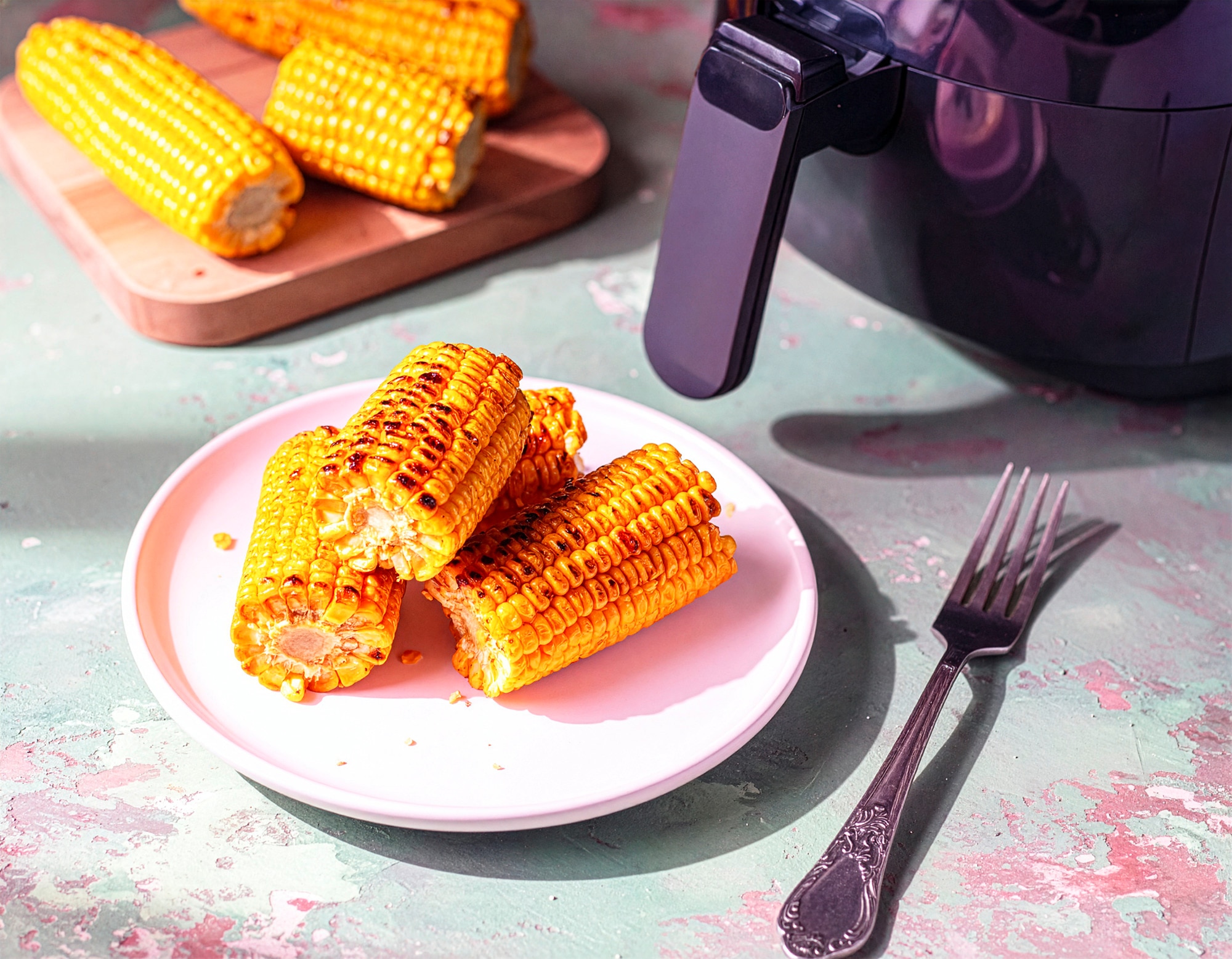 Maiskolben im Air Fryer 25 Min  recipe