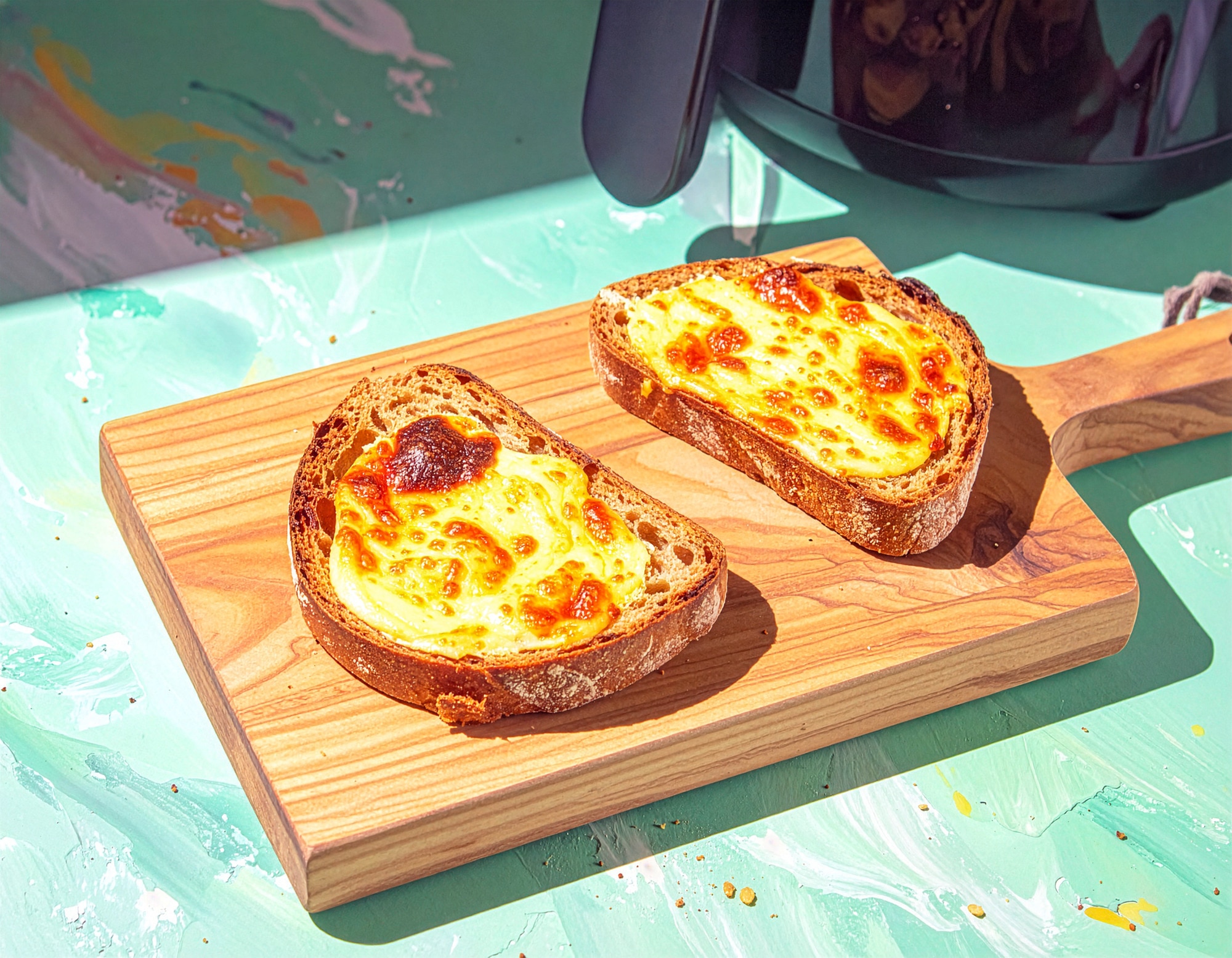 Knoblauchbrot im Air Fryer 17 Min  recipe