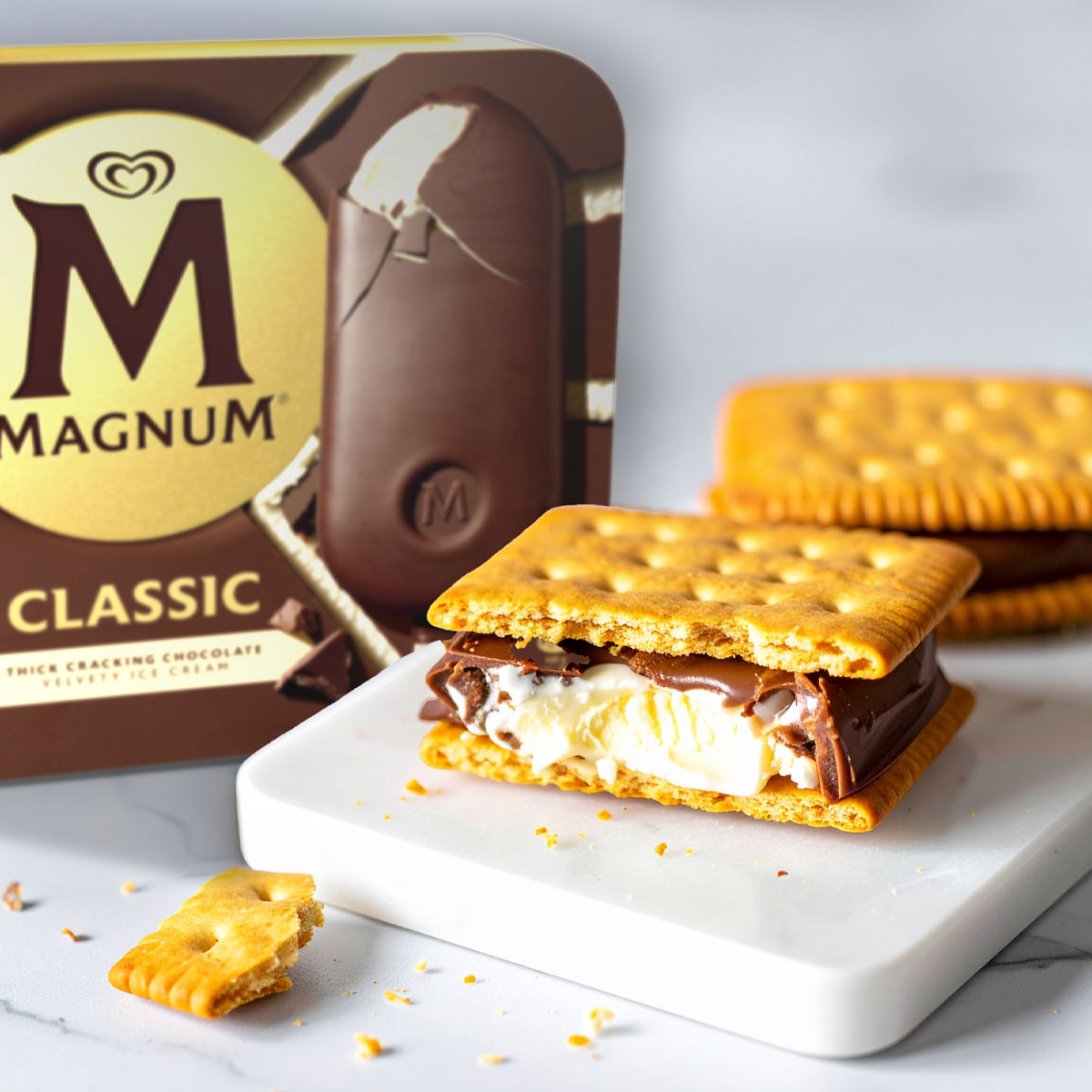Magnum Mini Sandwich Bites Sweet & Salty Dessert