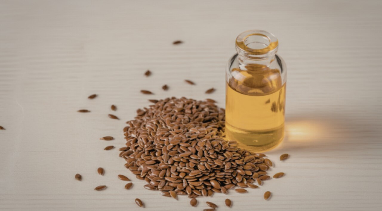 2. Flaxseed Oil Massage