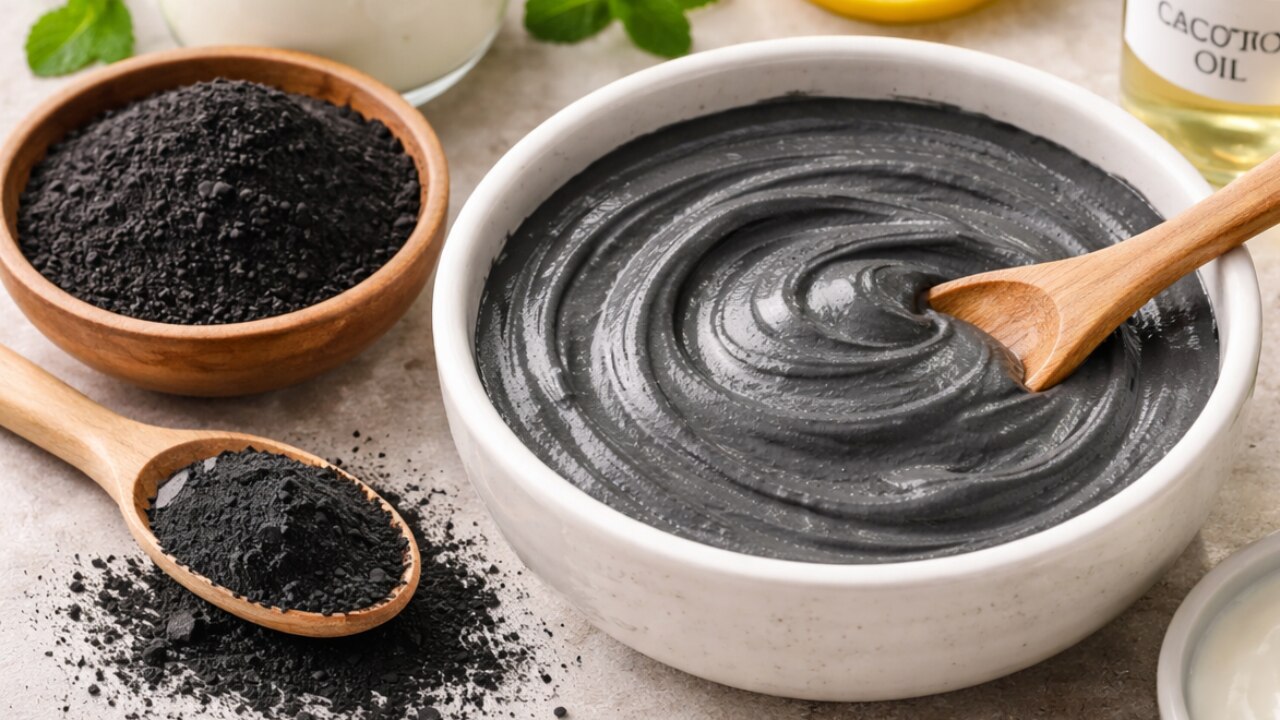4. Charcoal & Yogurt Mask