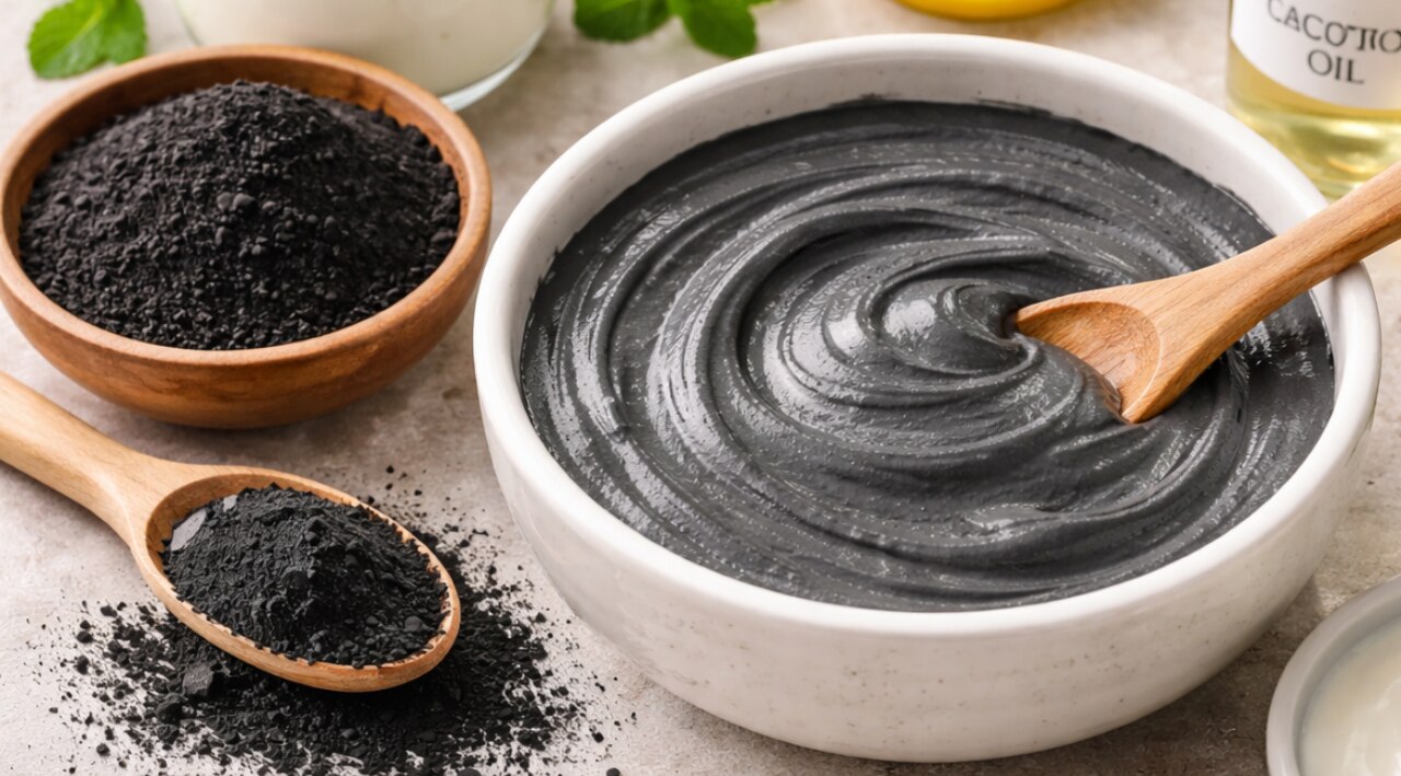 4. Charcoal & Yogurt Mask