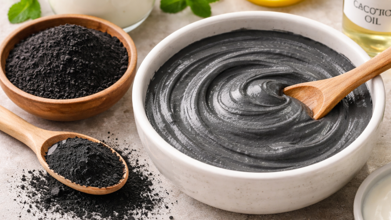 4. Charcoal & Yogurt Mask