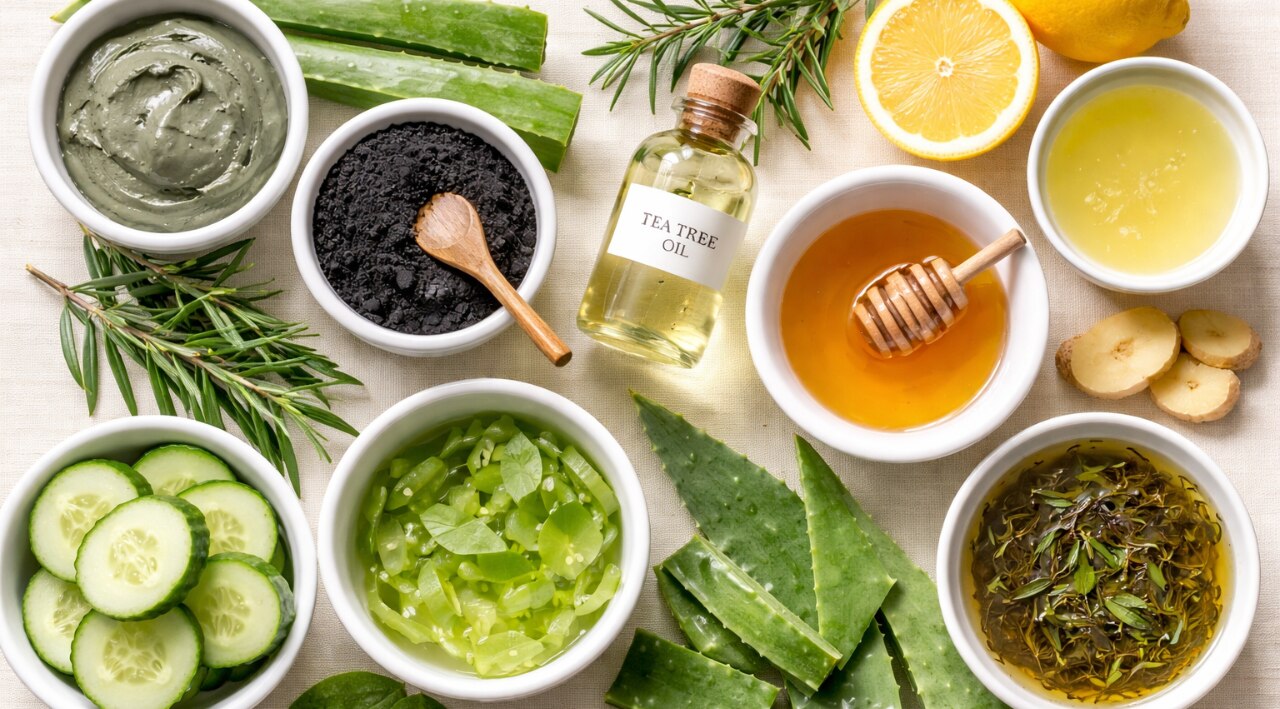 Best Ingredients for Oily Skin Face Masks
