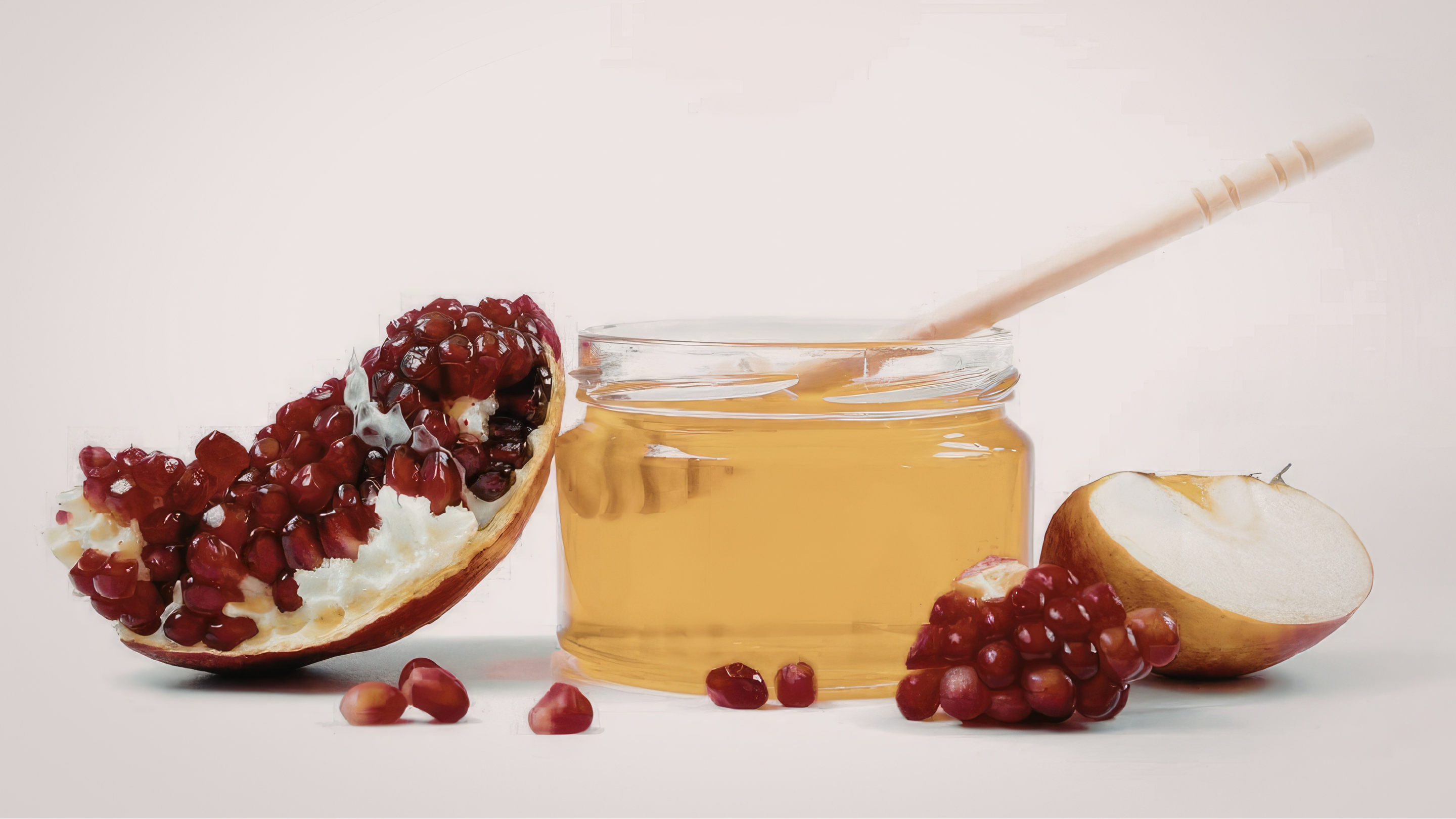 1. Pomegranate + Honey Mask