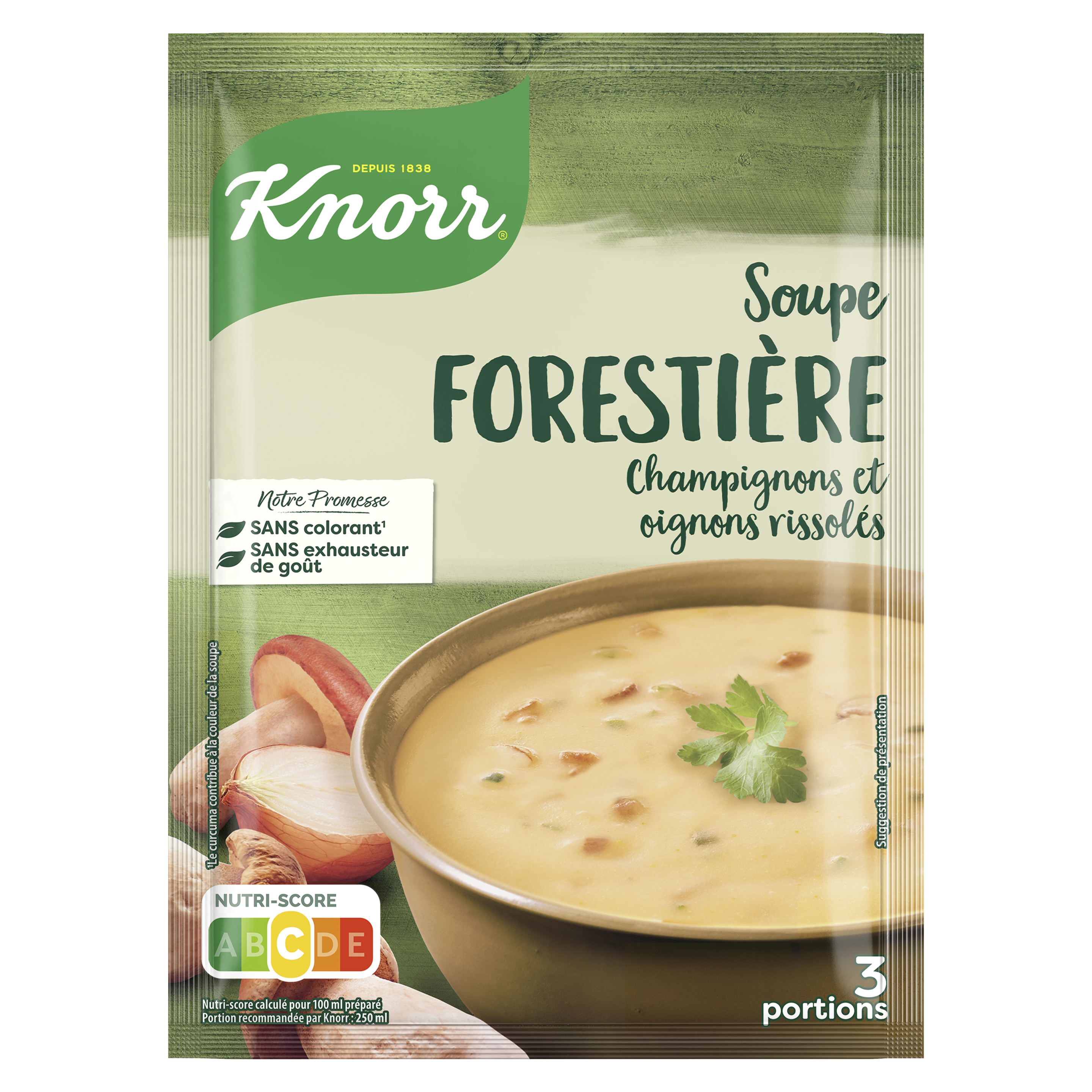 Soupe Forestière Champignons