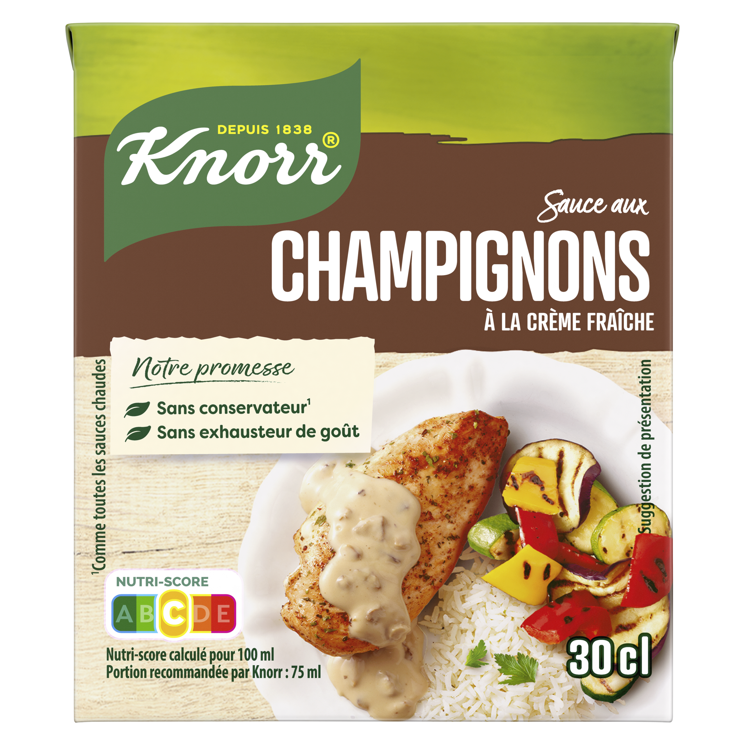 Sauce Champignons à la Crème Fraîche packshot