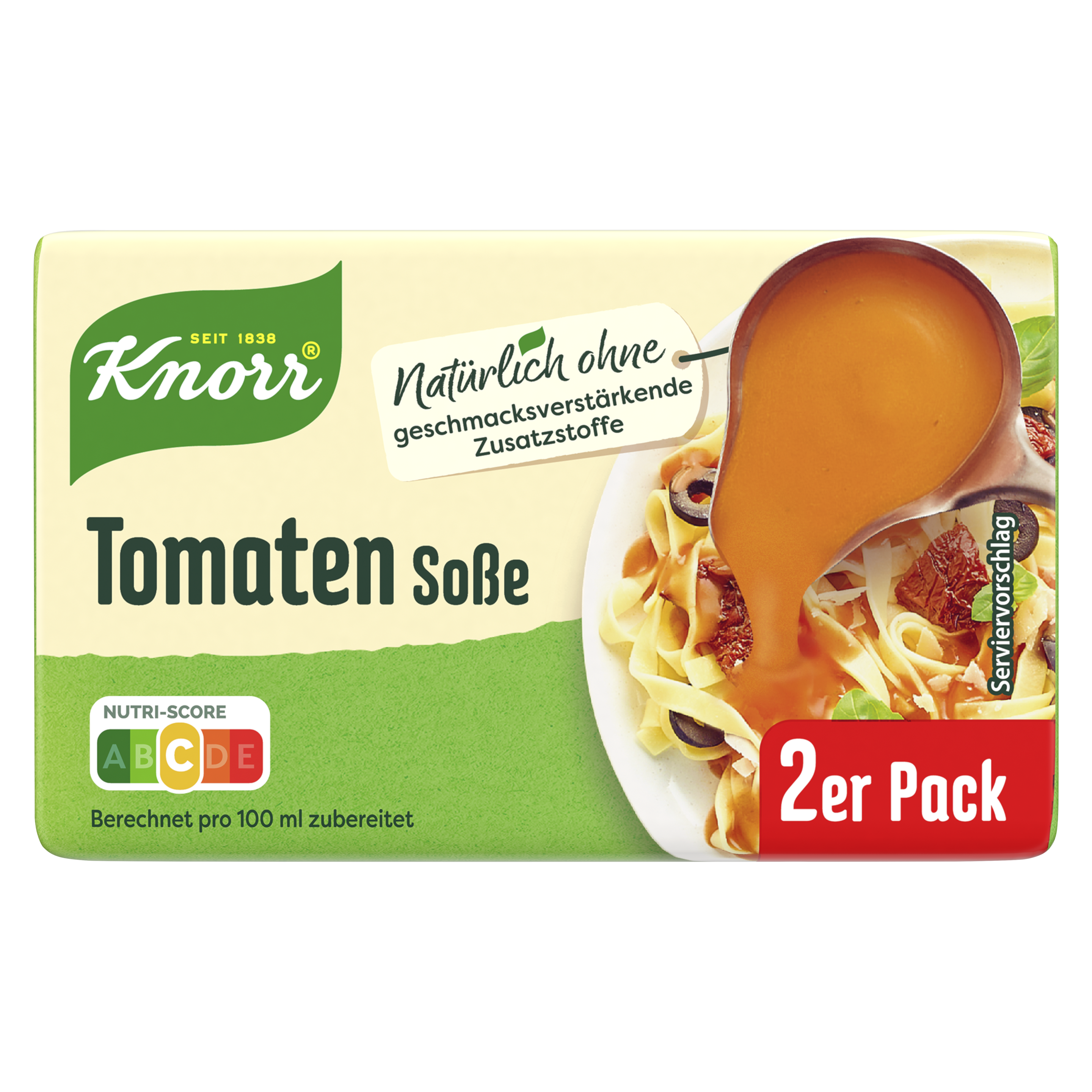 Knorr Tomaten Soße ergibt 2 x 250 ml packshot