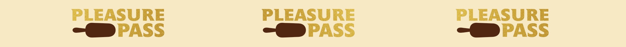 Pleasure pass being held 