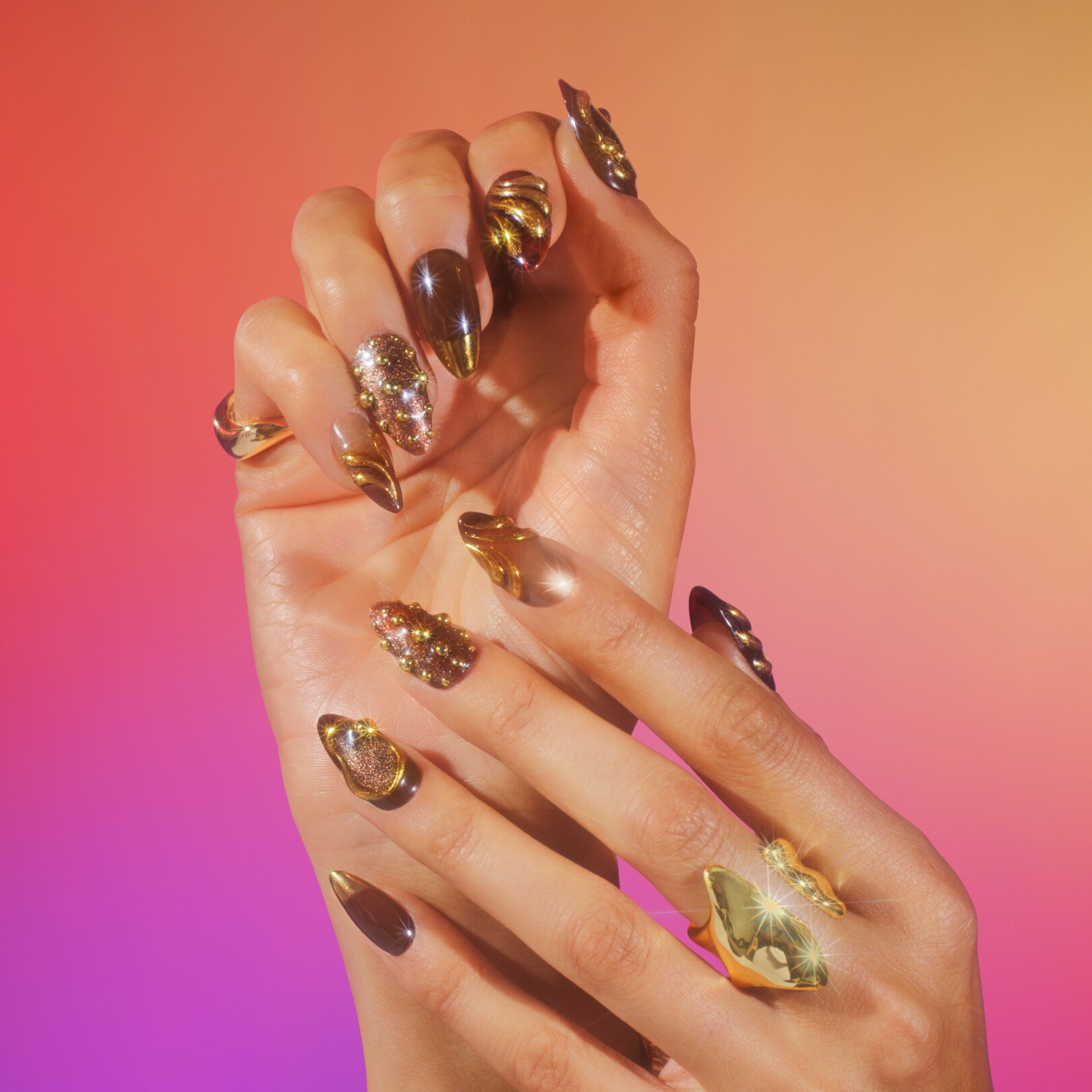 Magnum Ice Cream and Naomi Yasuda Nails