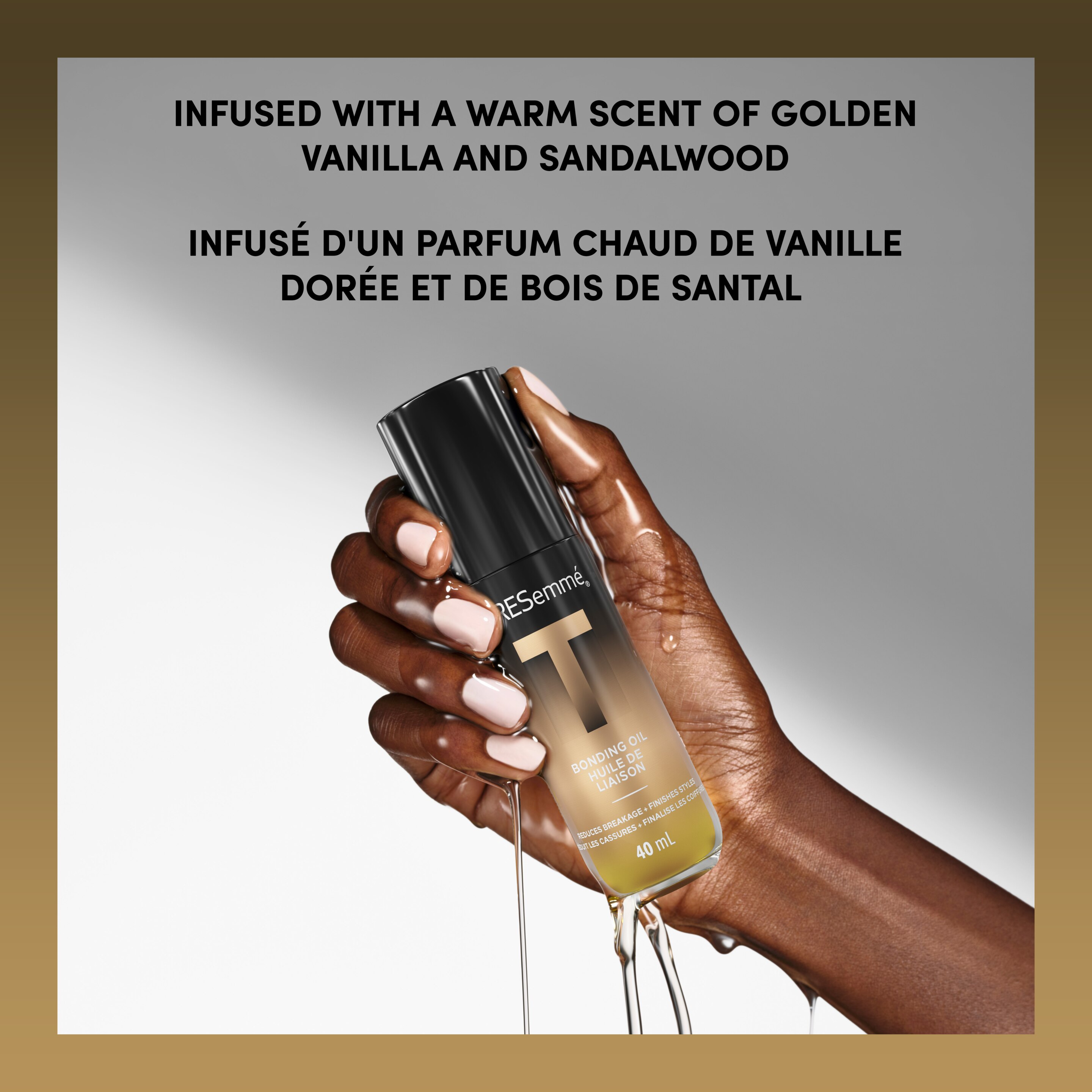 TRESemmé Bonding Oil for Reducing Breakage + Finishing Styles, A-LIST Collection Developed & Safe for All Hair Types