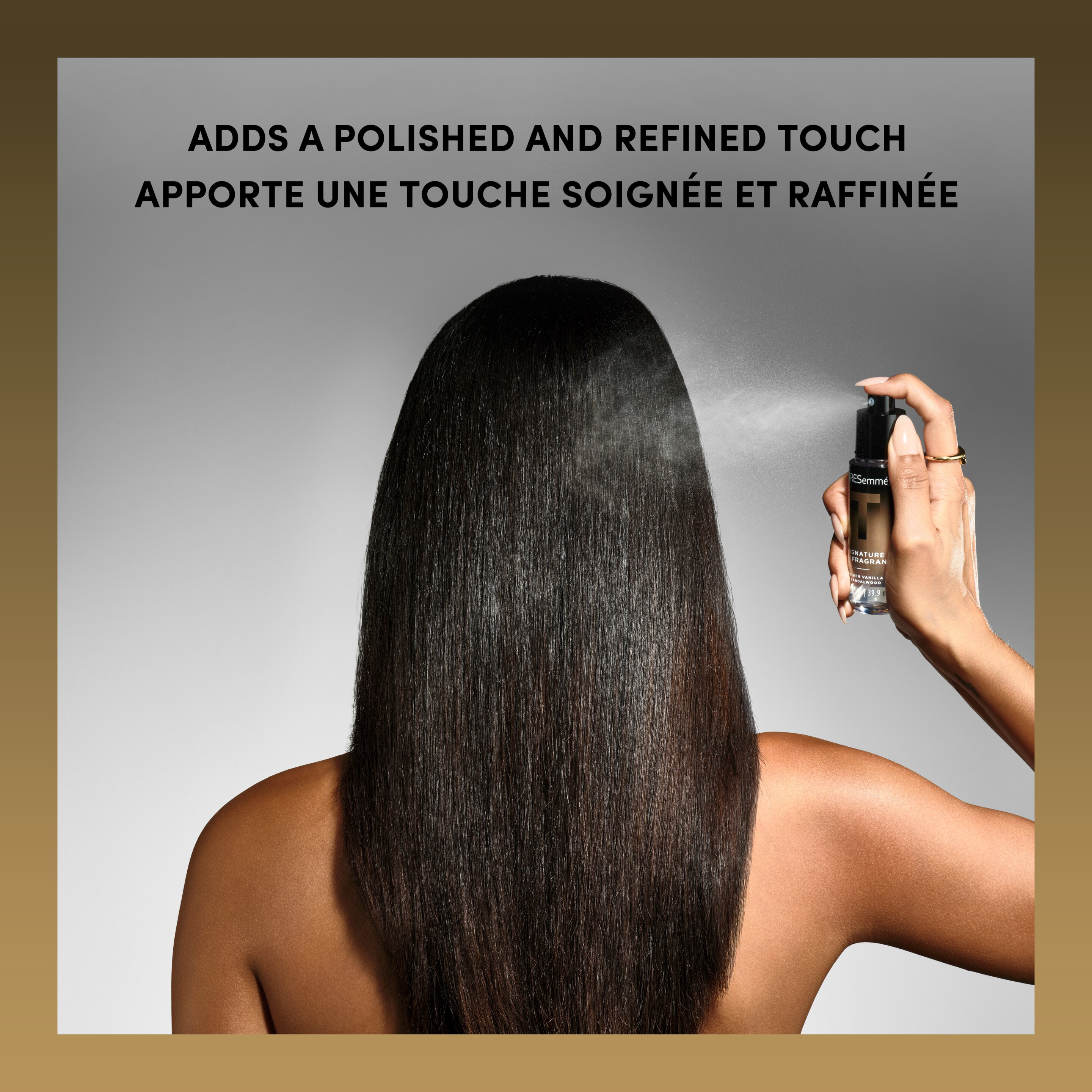 TRESemmé A-LIST Collection Signature Hair Fragrance with Golden Vanilla & Sandalwood, Formulated Without Phthalates, Parabens + Synthetic Dyes, Developed & Safe for All Hair Types