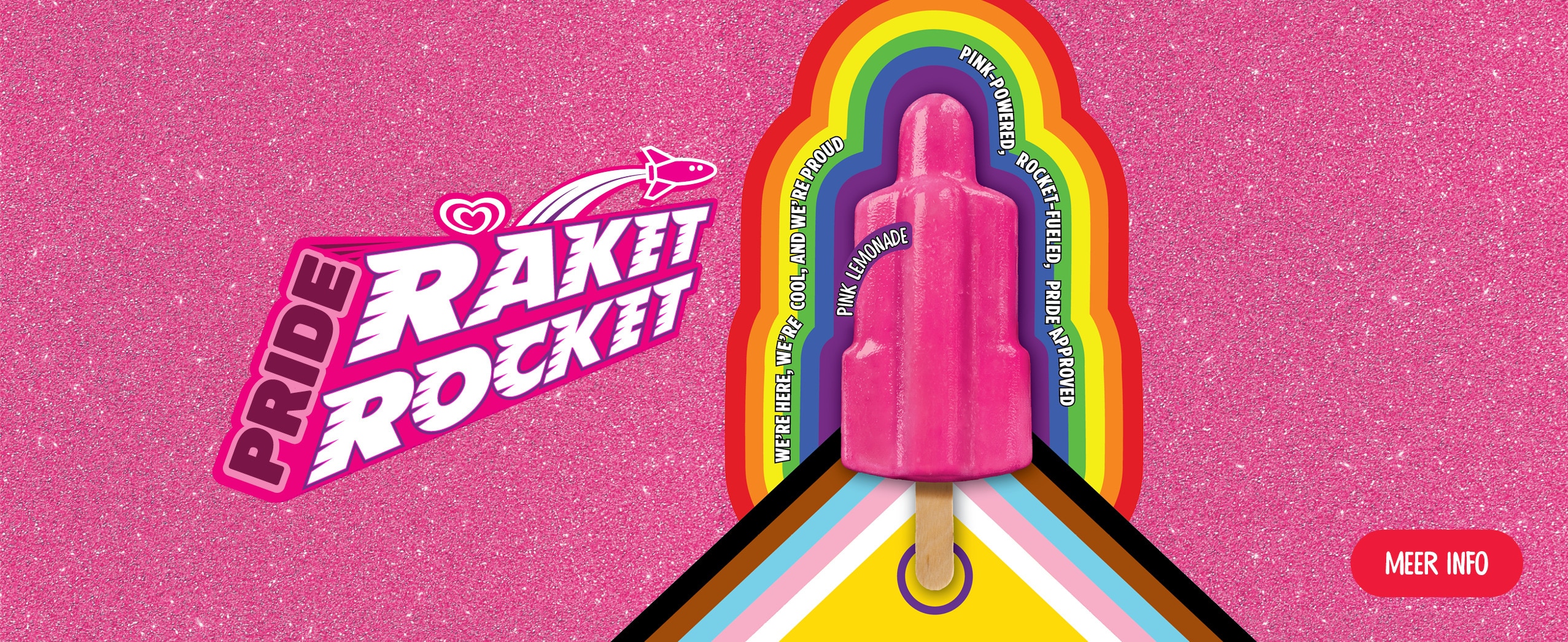 Raketje, solero cornetto ijs