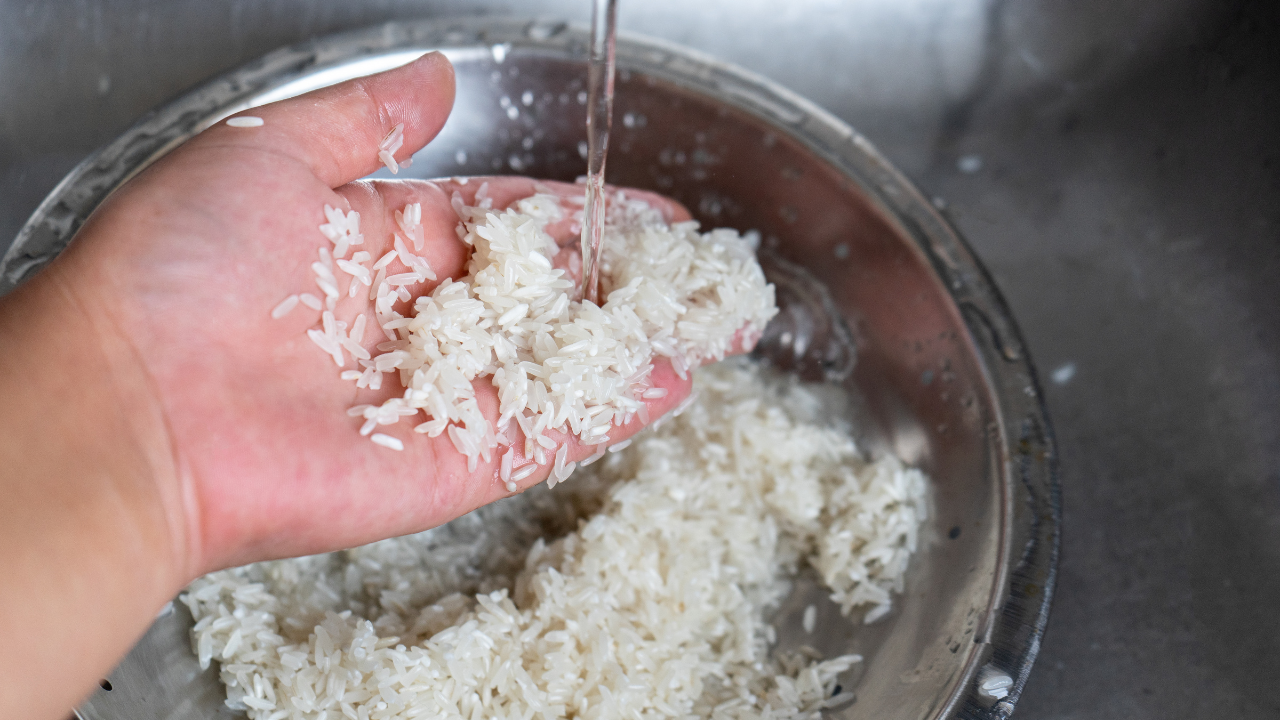 Method 1: Soaked Rice Water