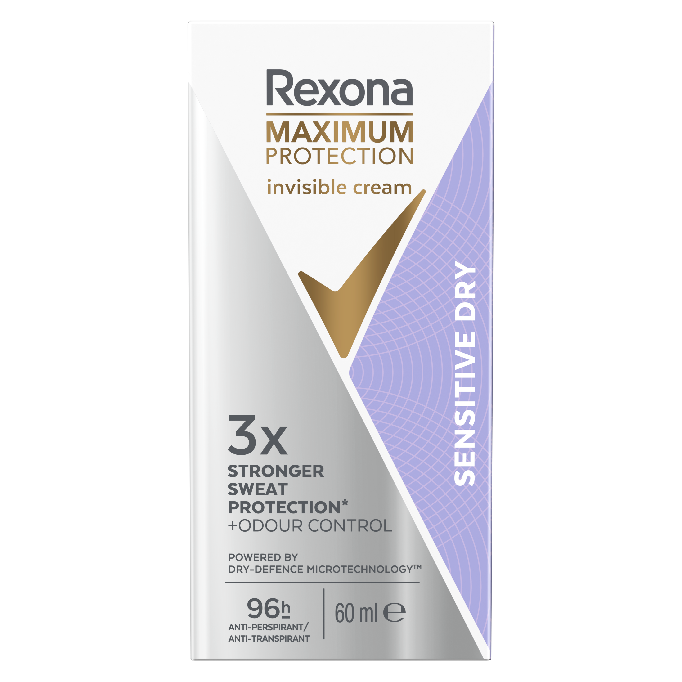 Rexona Sensitive Dry Maximum Protection Stick Anti-transpirant voor vrouwen 60ml