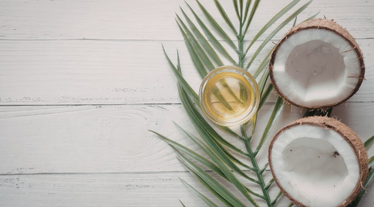 1. Coconut Oil & Honey Mask