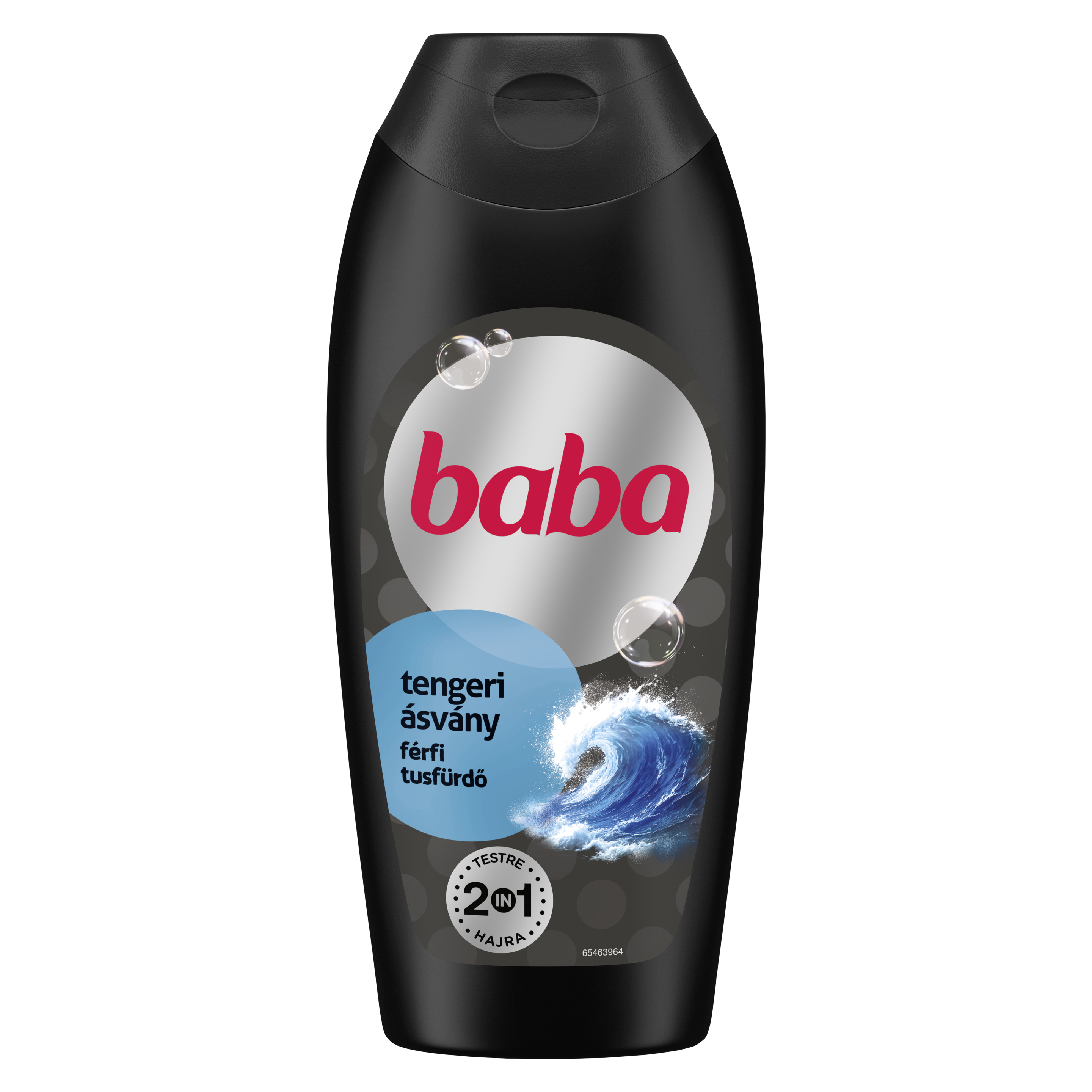 Baba férfi tusfürdő tengeri ásvány 400 ml packshot