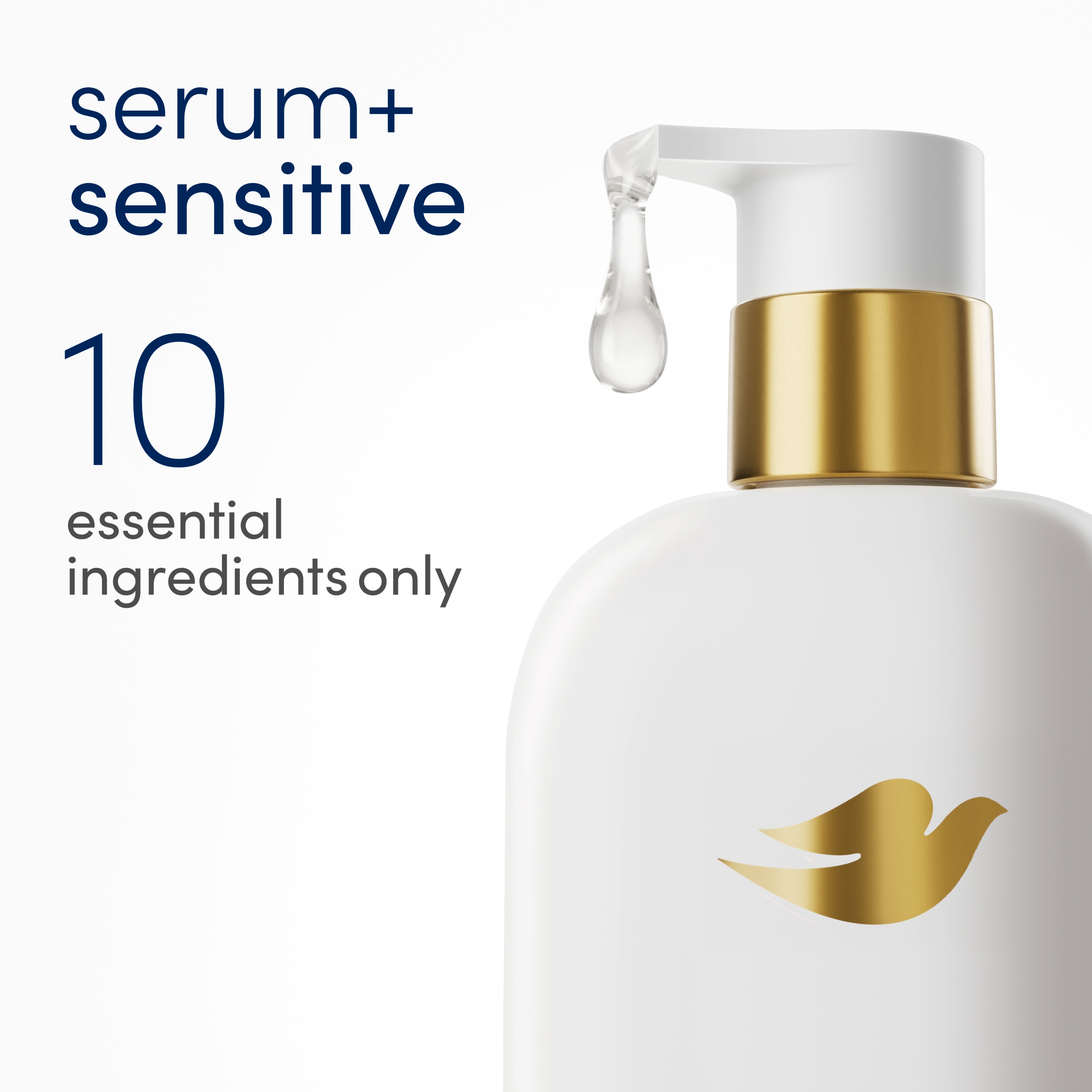 Ultra Sensitive Serum Body Wash with only 10 ingredients