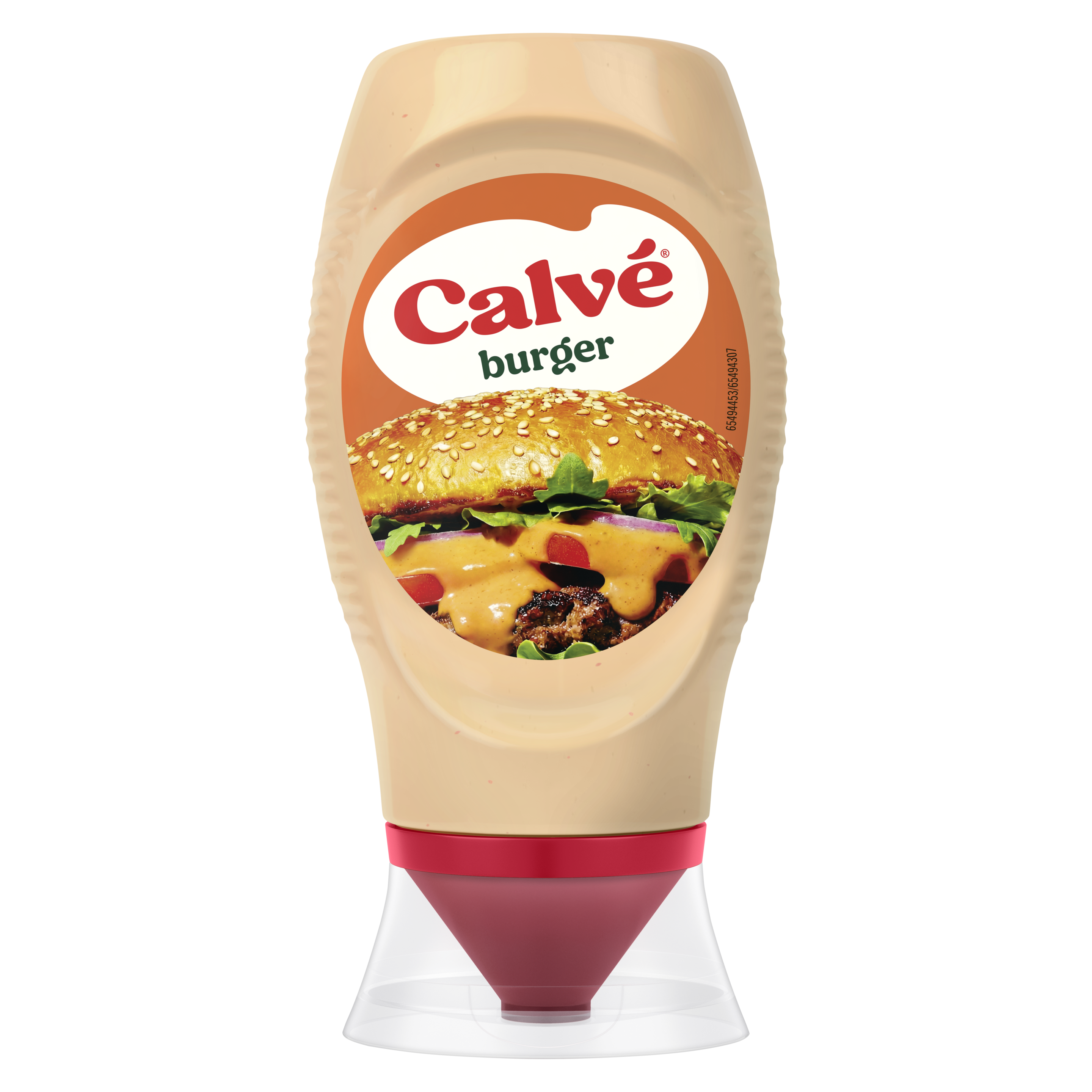 La Salsa Burger Calvé arricchisce i tuoi sandwich e hamburger per renderli super golosi! packshot