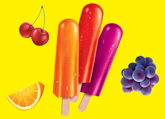 Popsicle® Sugar-Free Orange, Cherry & Grape Ice Pops
