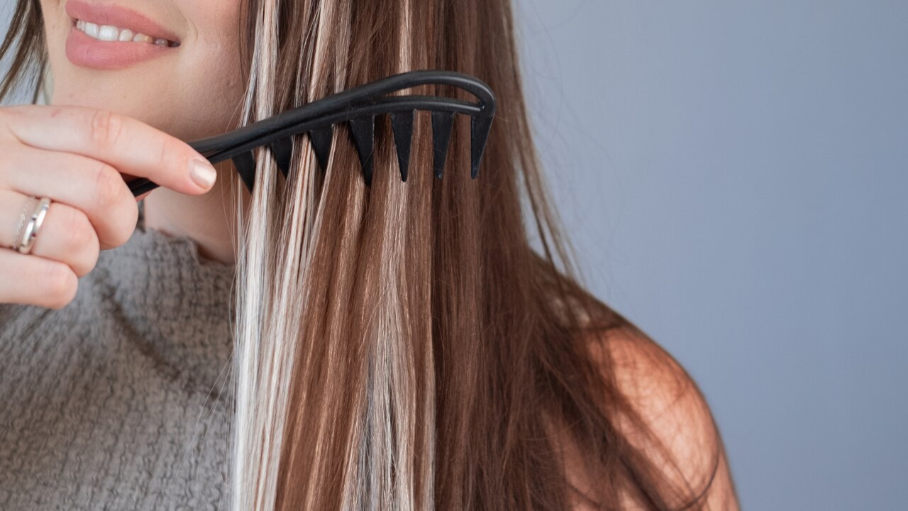 Use a Wide-Tooth Comb: