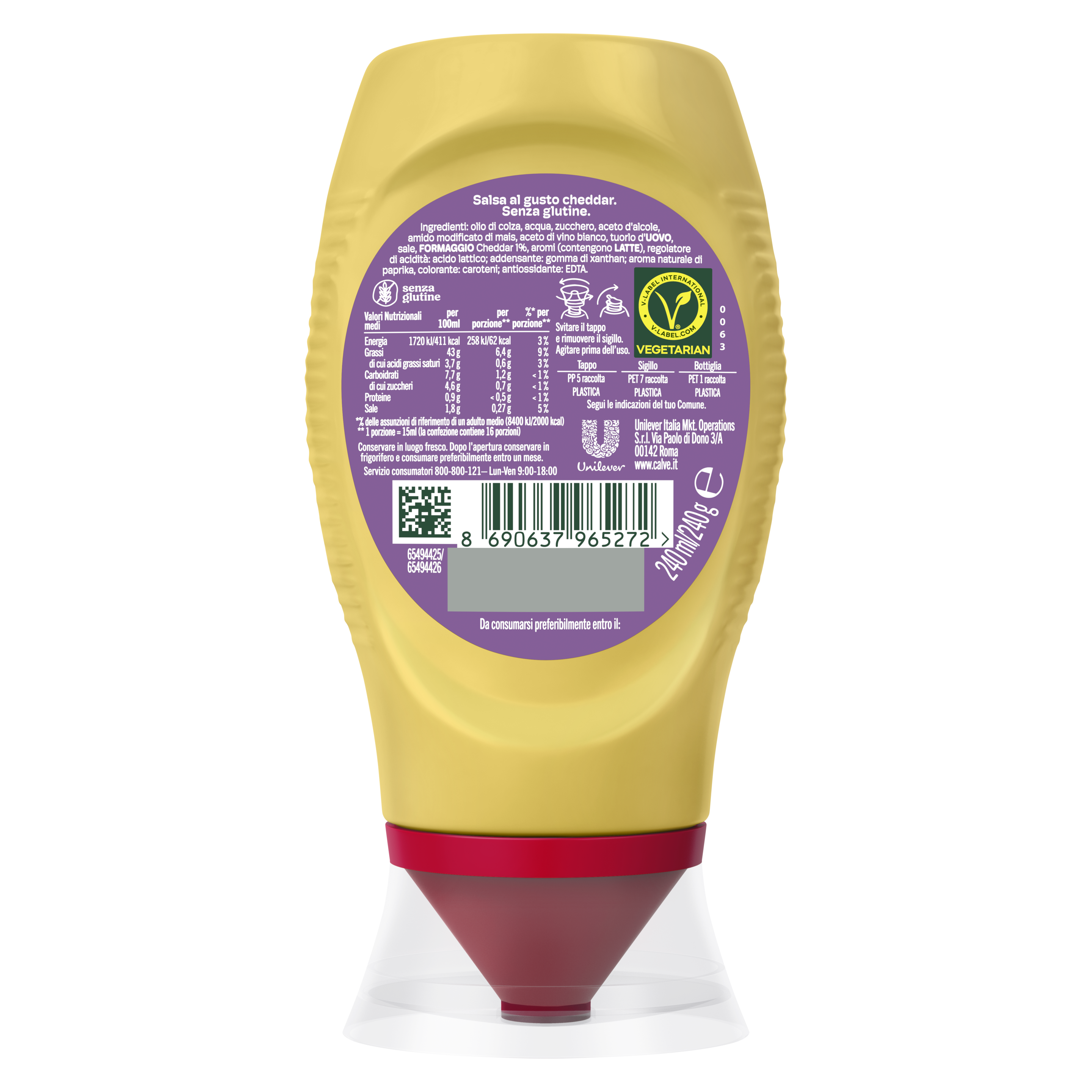 Salsa Cheddar Calvé