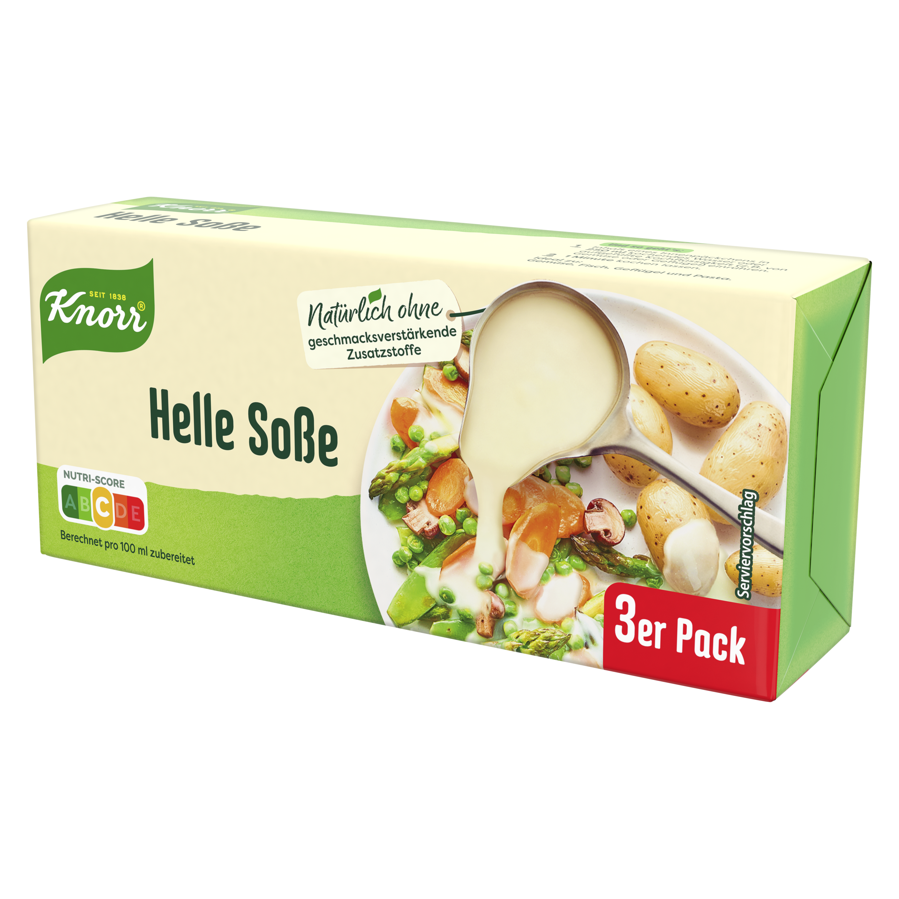 Knorr Helle Soße ergibt 3 x 250 ml