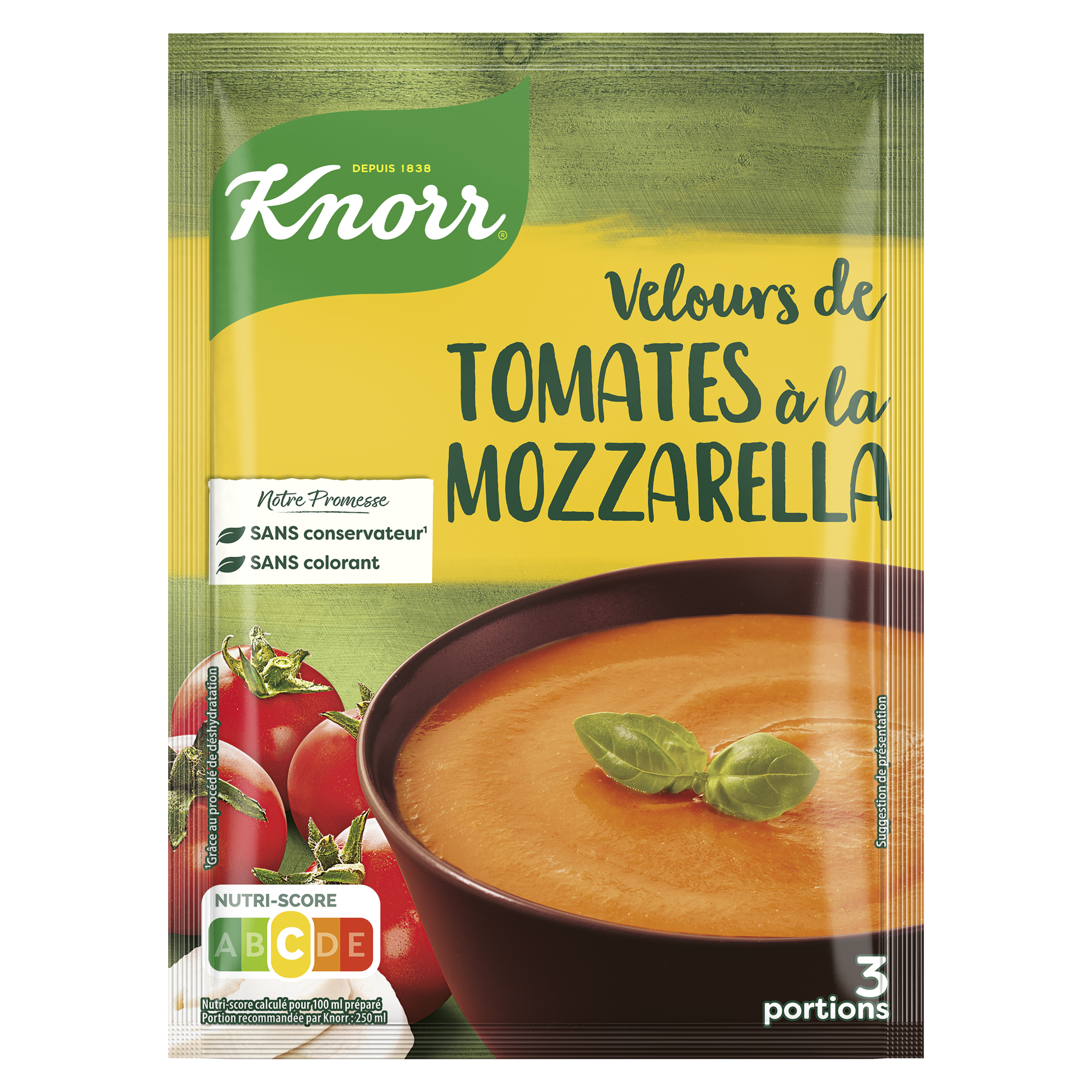 Soupe Velours de Tomates à la Mozzarella packshot