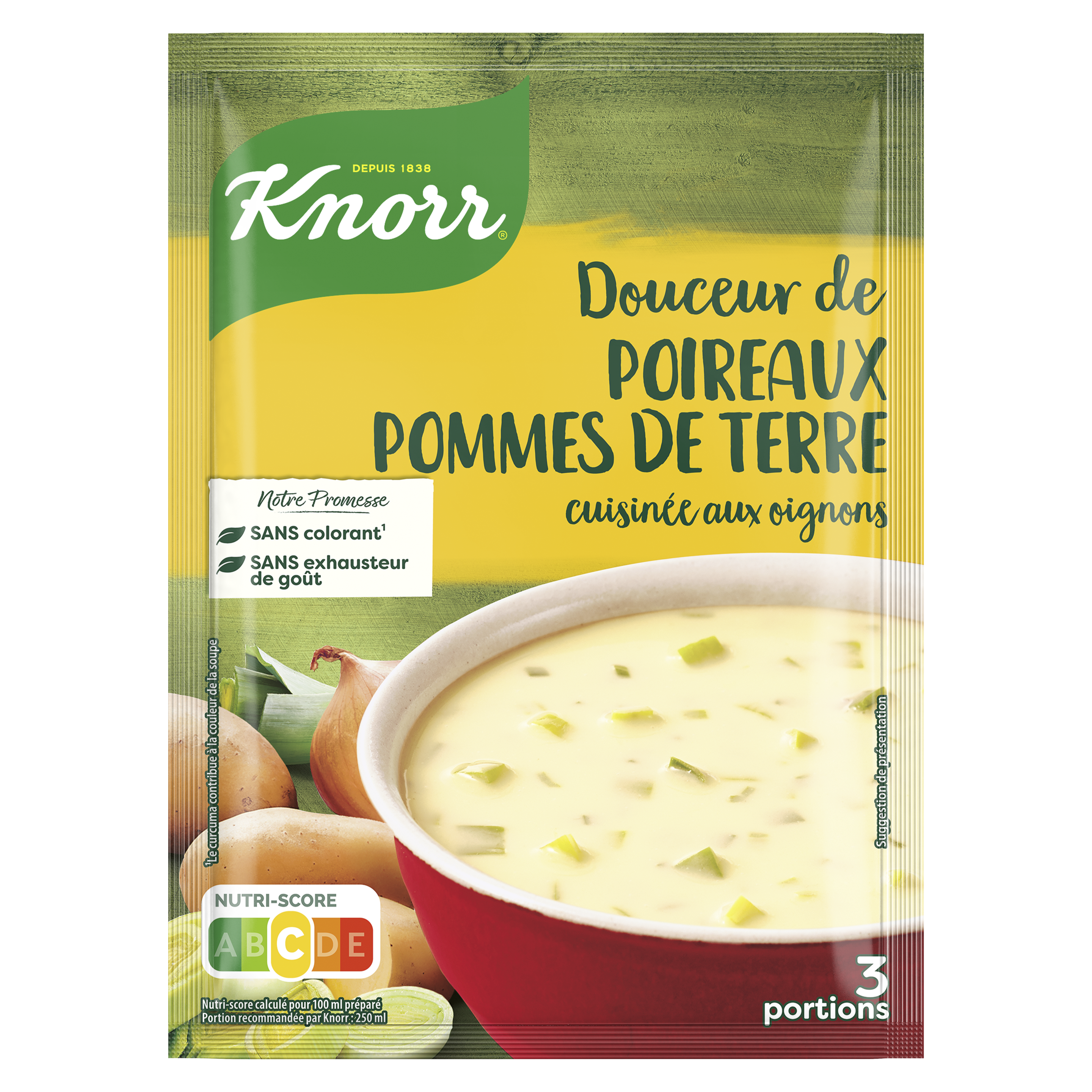 Soupe Douceur de Poireaux Pommes Terre packshot
