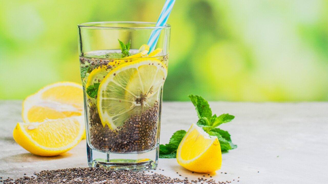 Lemon-Mint Sharbat:
