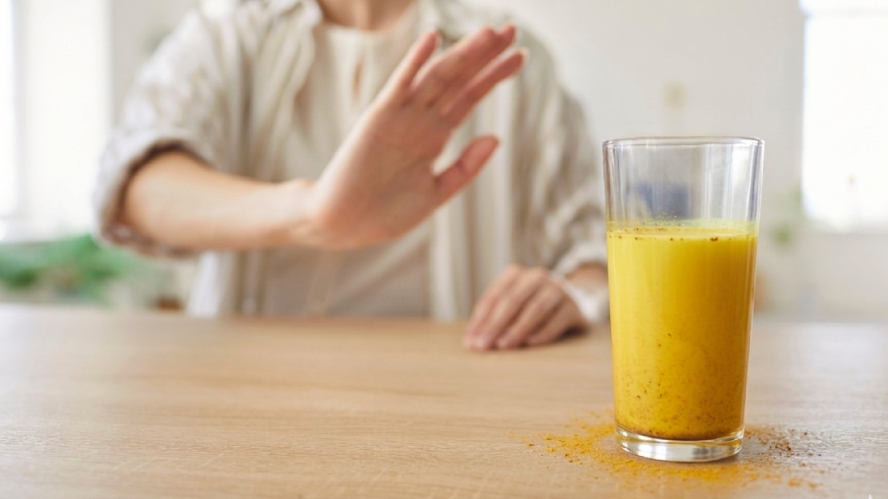 Who Should Avoid Turmeric Milk