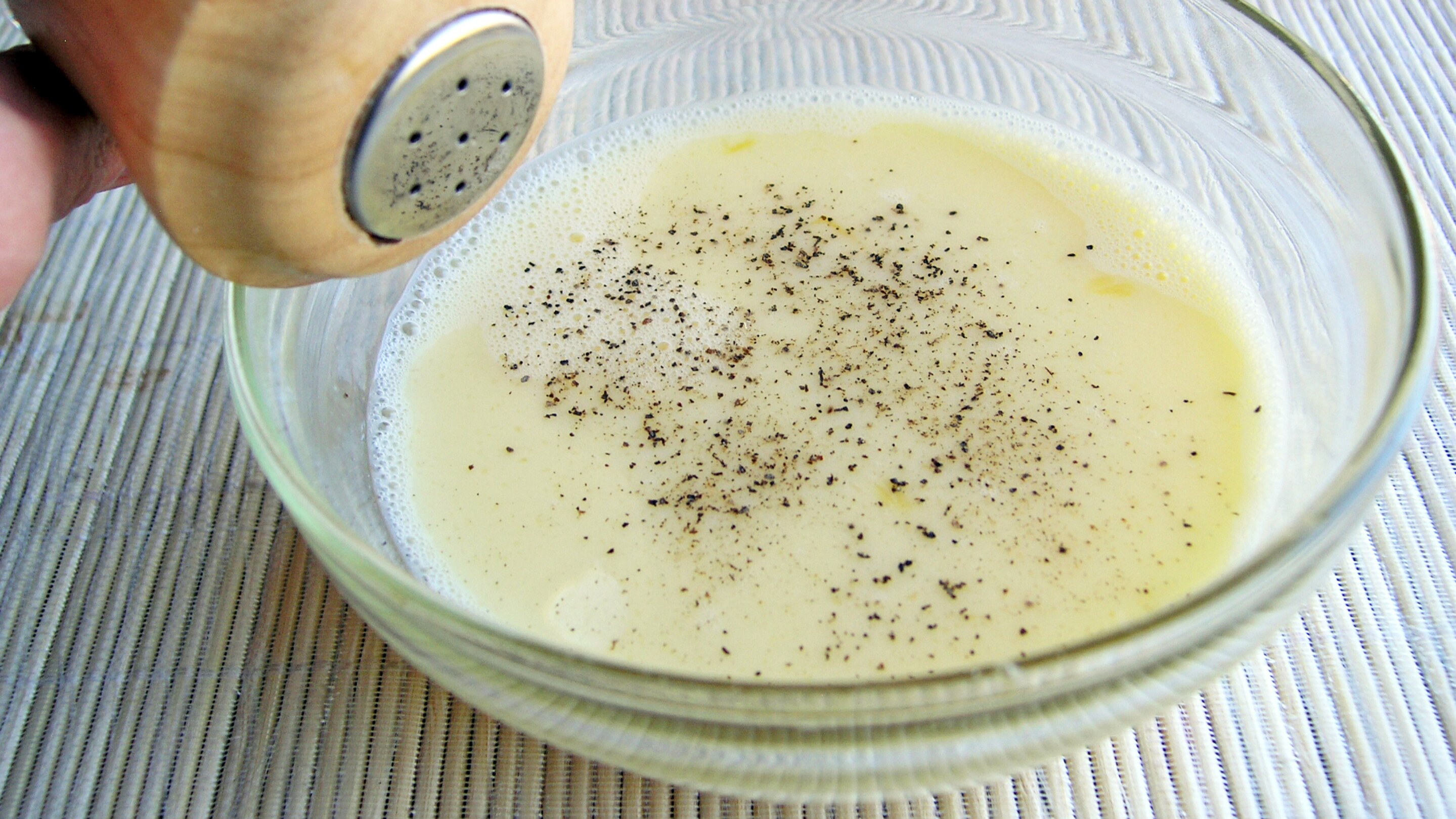3. Add Black Pepper: