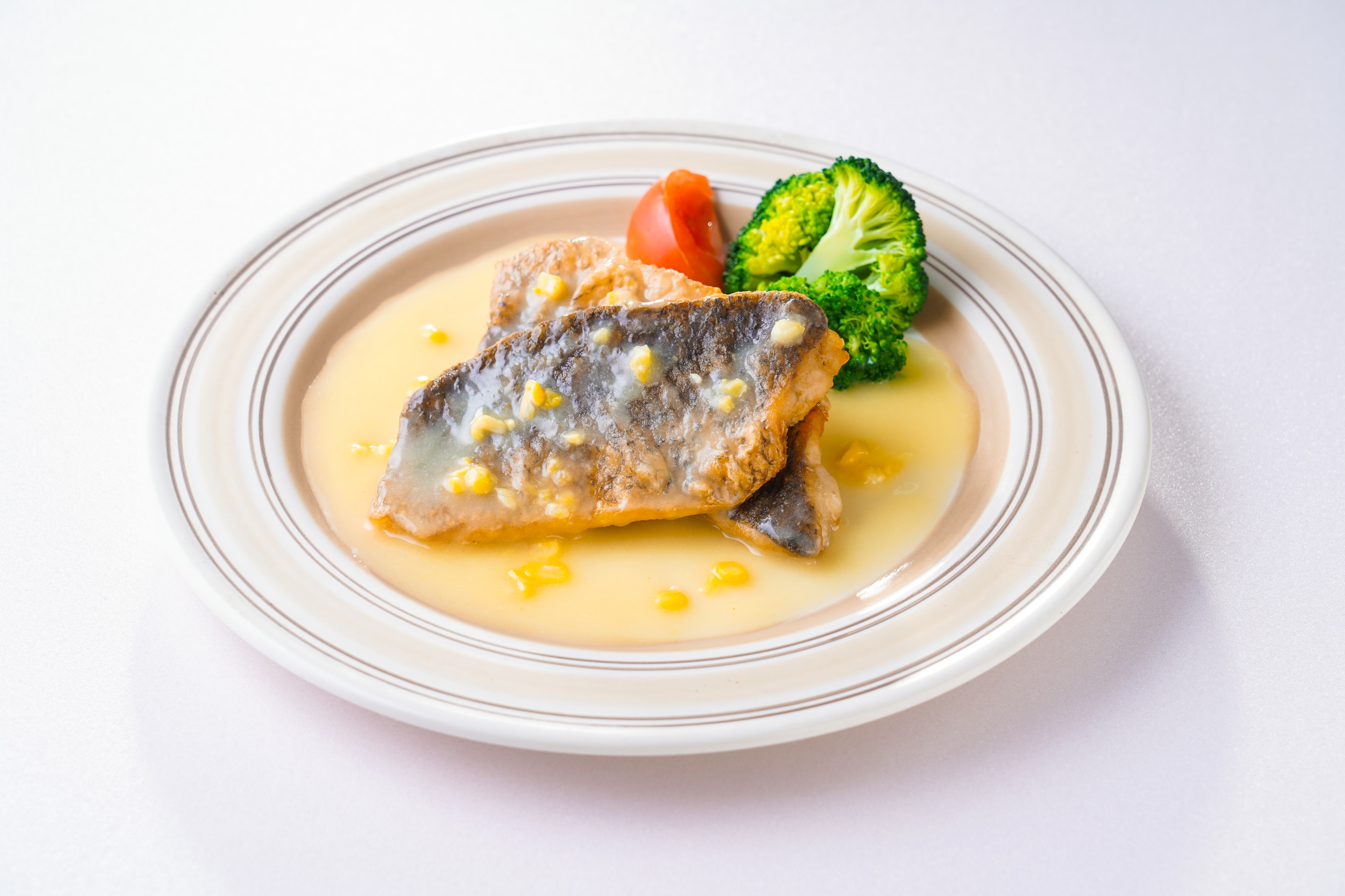 奶油玉米燴魚排