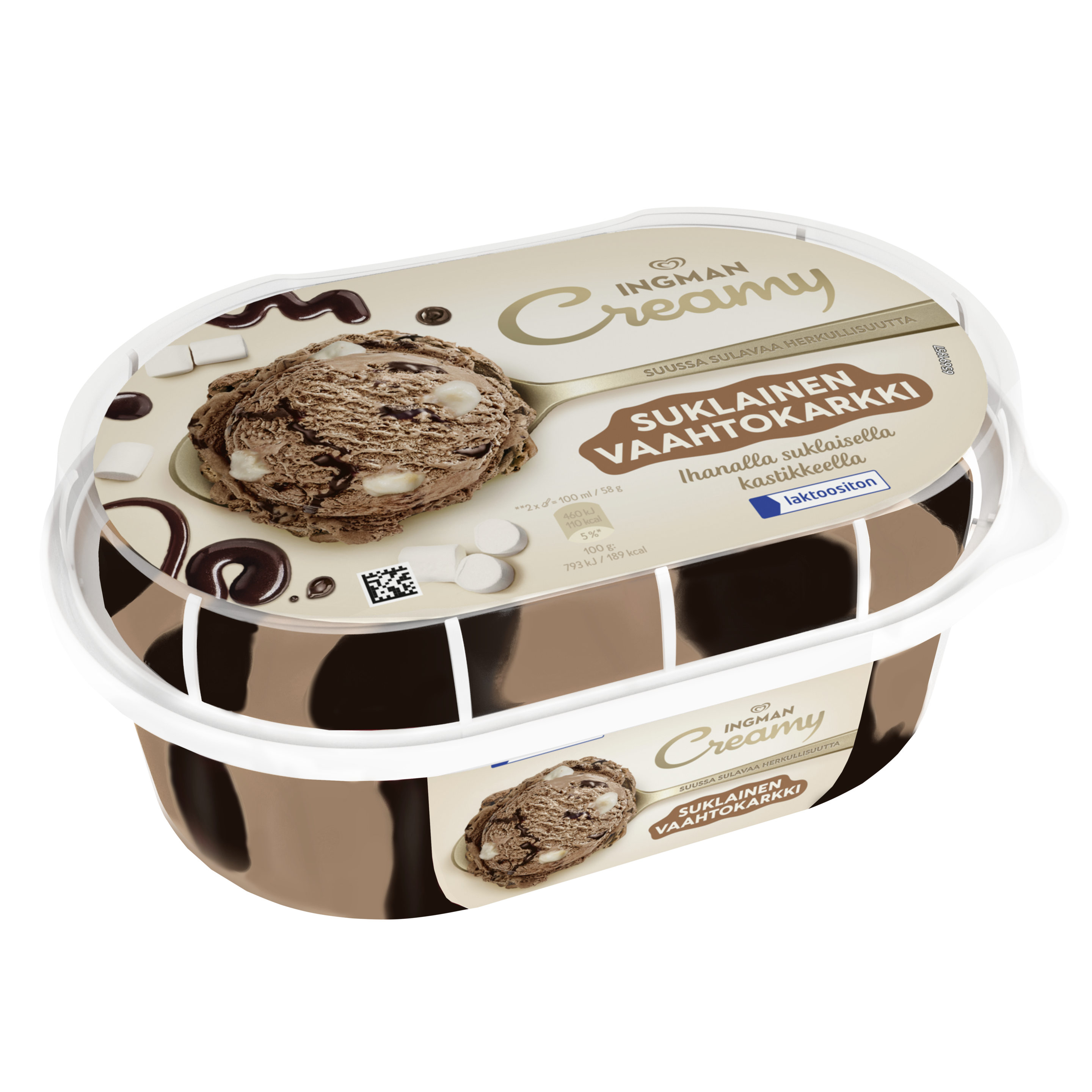 Ingman Creamy Suklainen Vaahtokarkki Laktoositon packshot
