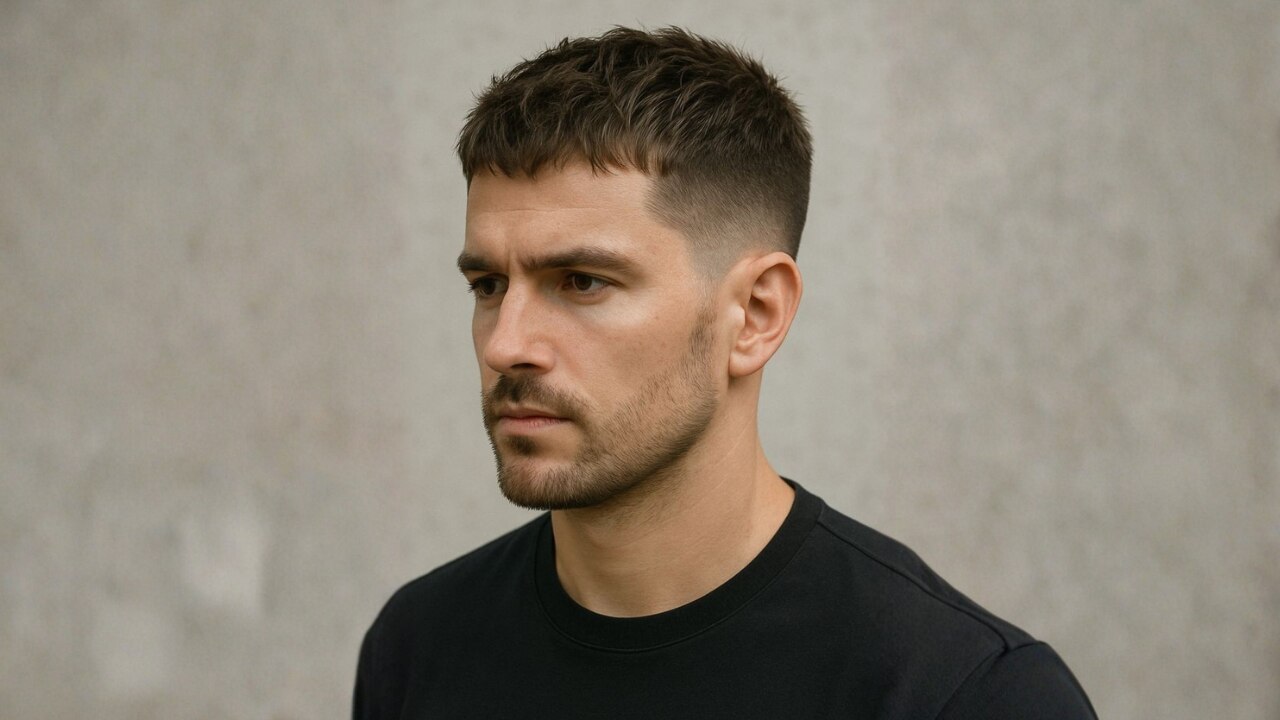 4. Tapered Crew Cut