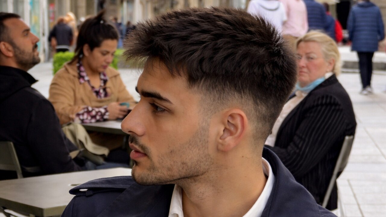 8. High Fade Crew Cut