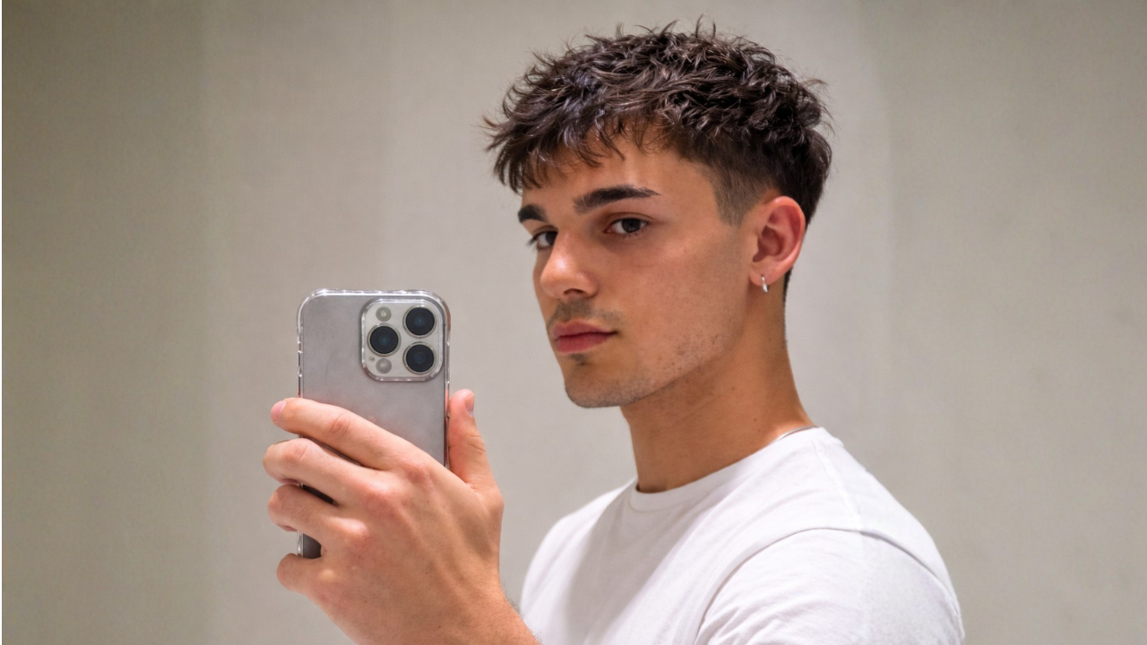 11. Textured Crew Cut